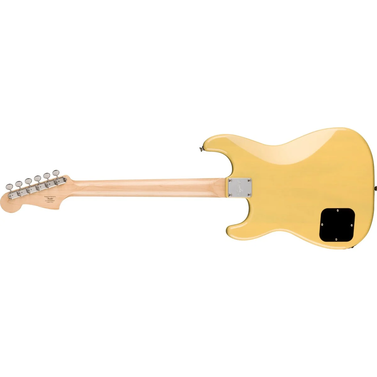 Squier - Paranormal Strat-O-Sonic, Laurel Fingerboard, Black Pickguard, Vintage Blonde 037-7035-507 - Image 2