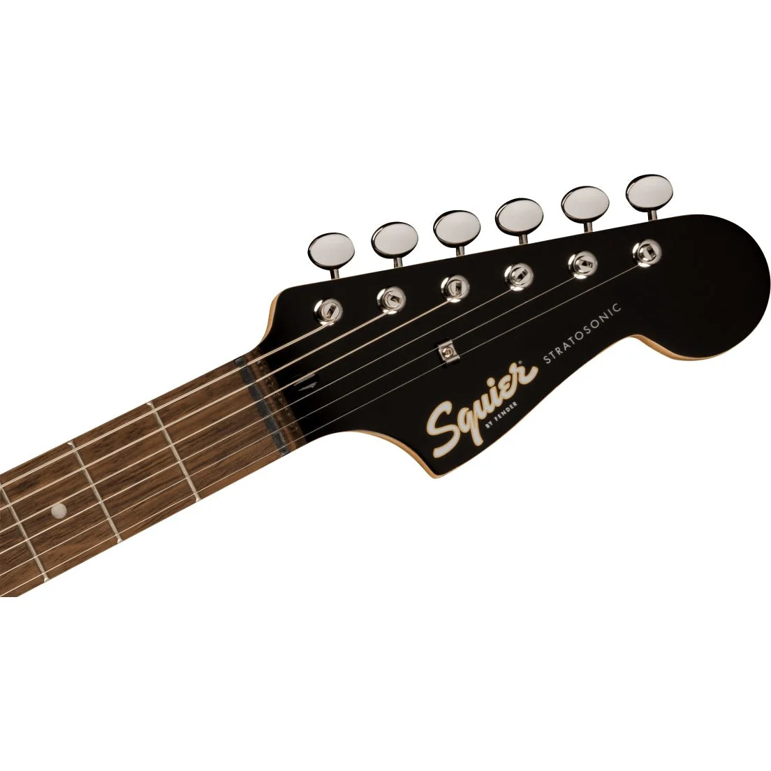 Squier - Paranormal Strat-O-Sonic, Laurel Fingerboard, Black Pickguard, Vintage Blonde 037-7035-507 - Image 4