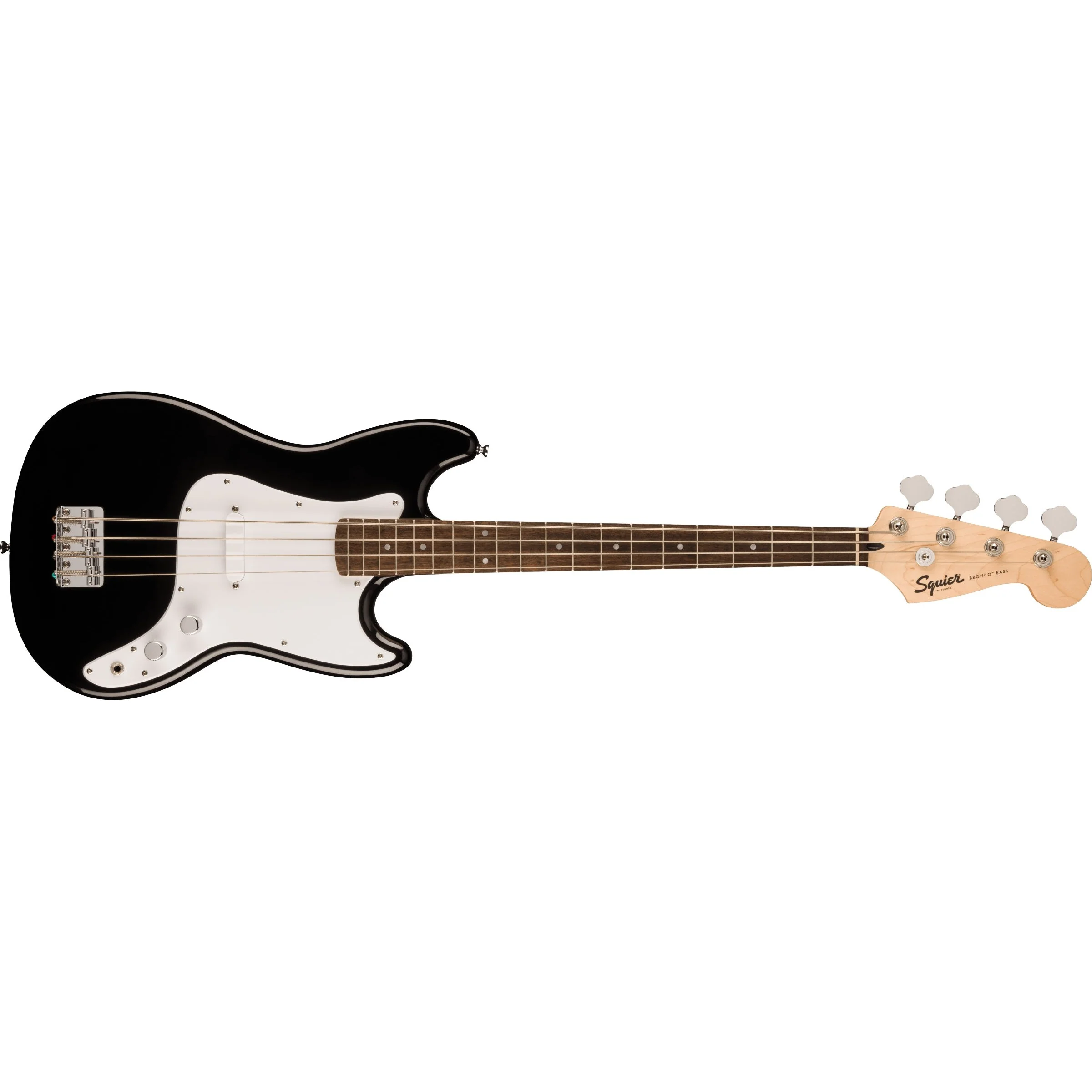Squier - Squier Sonic™ Bronco™ Bass - Laurel Fingerboard - White Pickguard - Black 037-3800-506