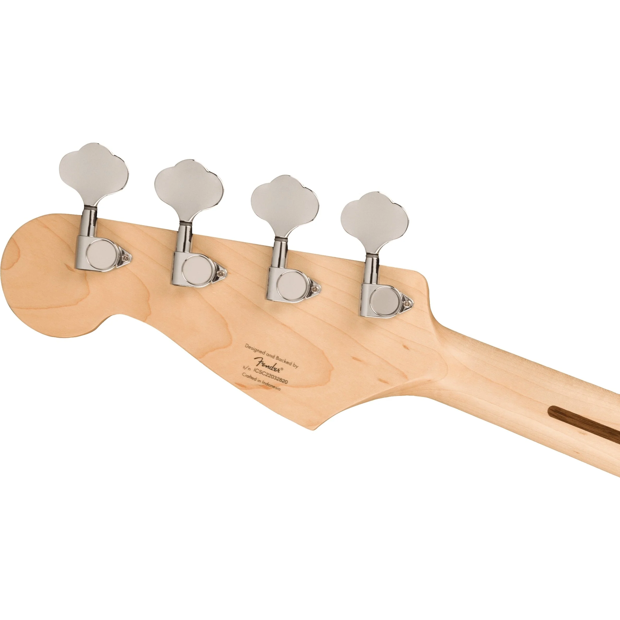 Squier - Squier Sonic™ Bronco™ Bass - Laurel Fingerboard - White Pickguard - Black 037-3800-506 - Image 4