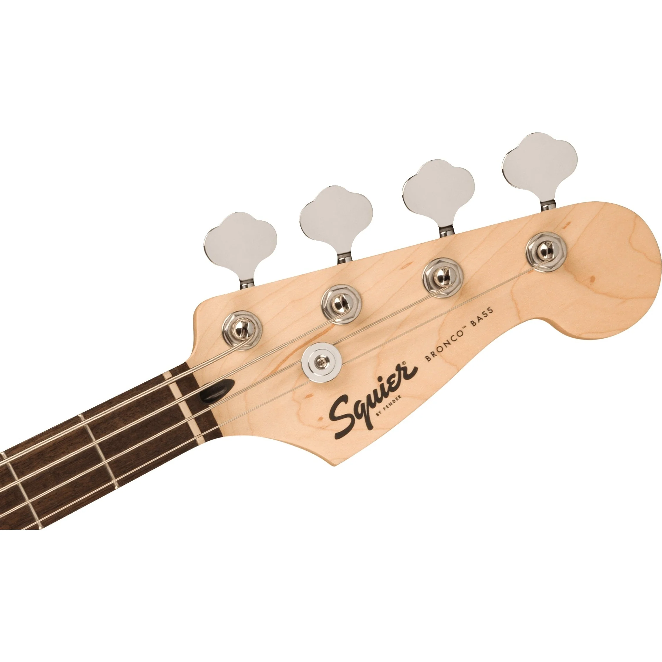 Squier - Squier Sonic™ Bronco™ Bass - Laurel Fingerboard - White Pickguard - Black 037-3800-506 - Image 5
