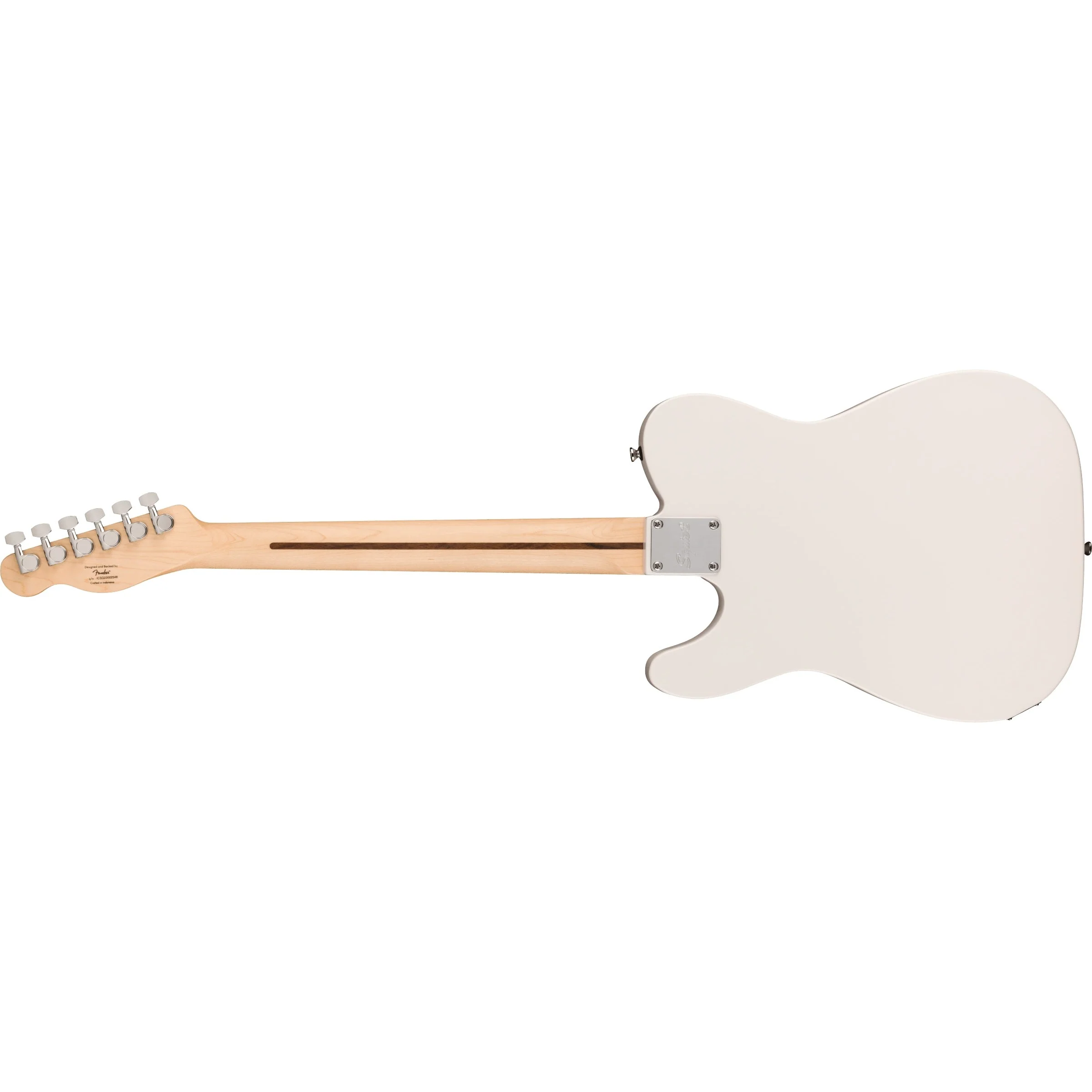 Squier - Squier Sonic™ Esquire® H - Maple Fingerboard - Black Pickguard - Arctic White 037-3553-580 - Image 2