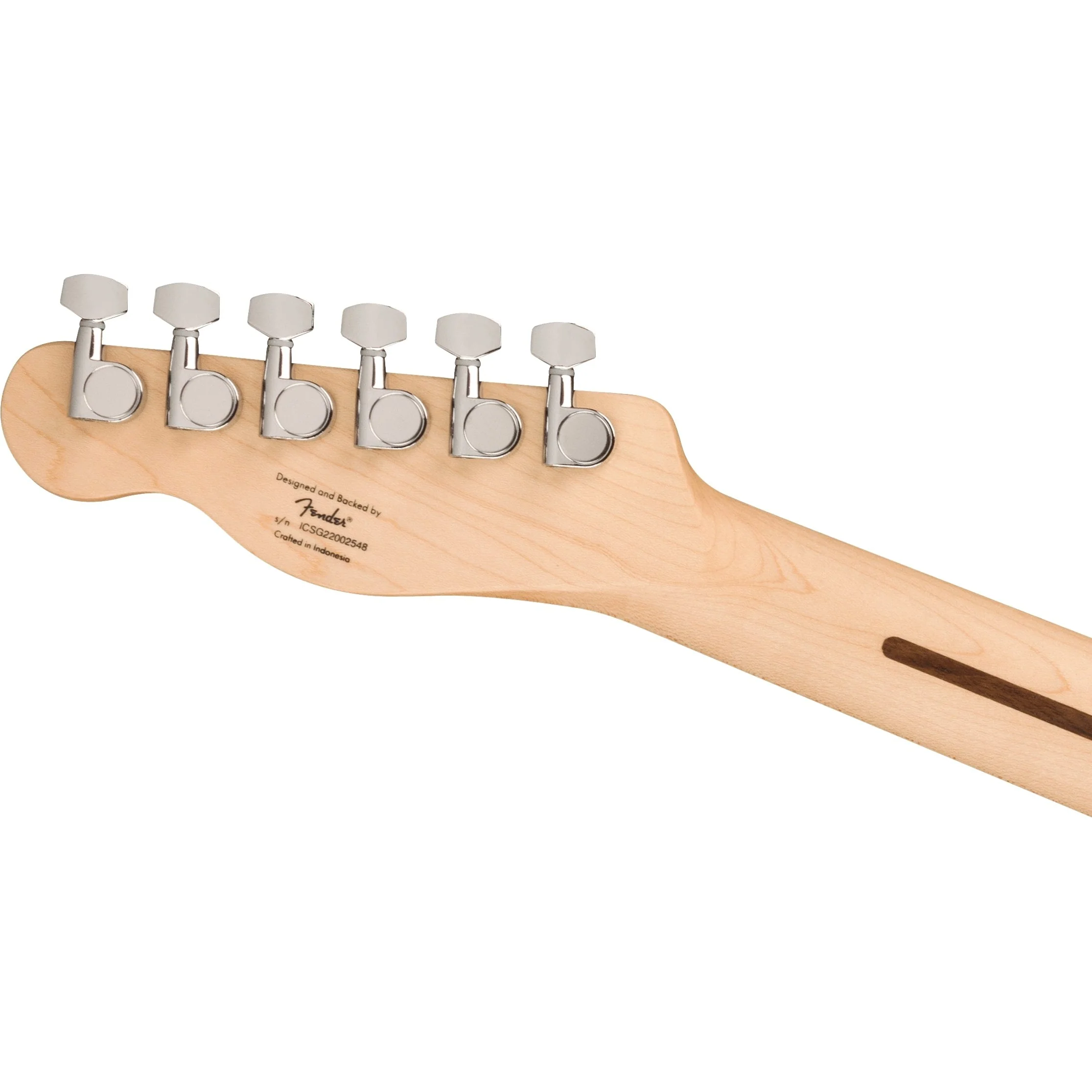 Squier - Squier Sonic™ Esquire® H - Maple Fingerboard - Black Pickguard - Arctic White 037-3553-580 - Image 5