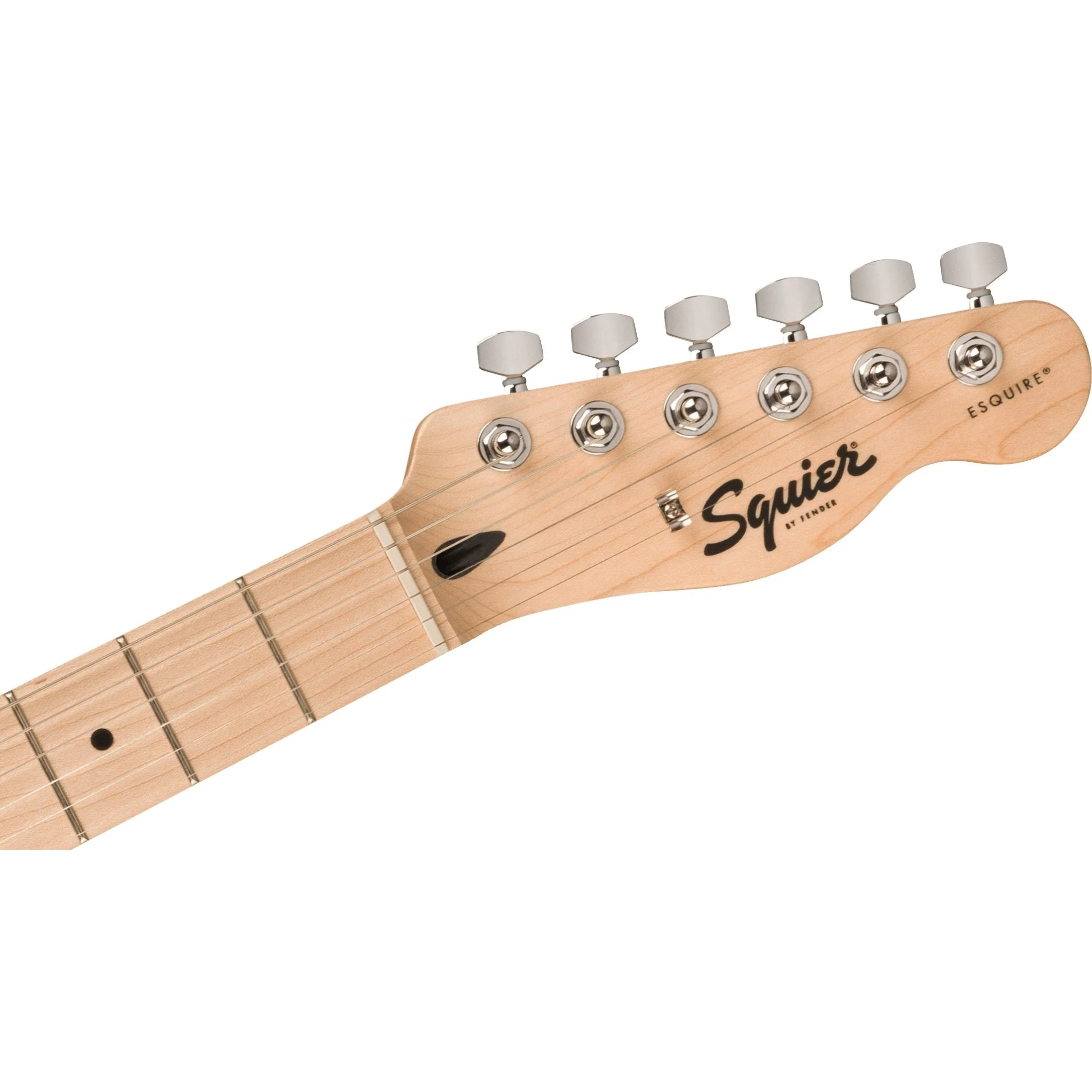 Squier - Squier Sonic™ Esquire® H - Maple Fingerboard - Black Pickguard - Arctic White 037-3553-580 - Image 6