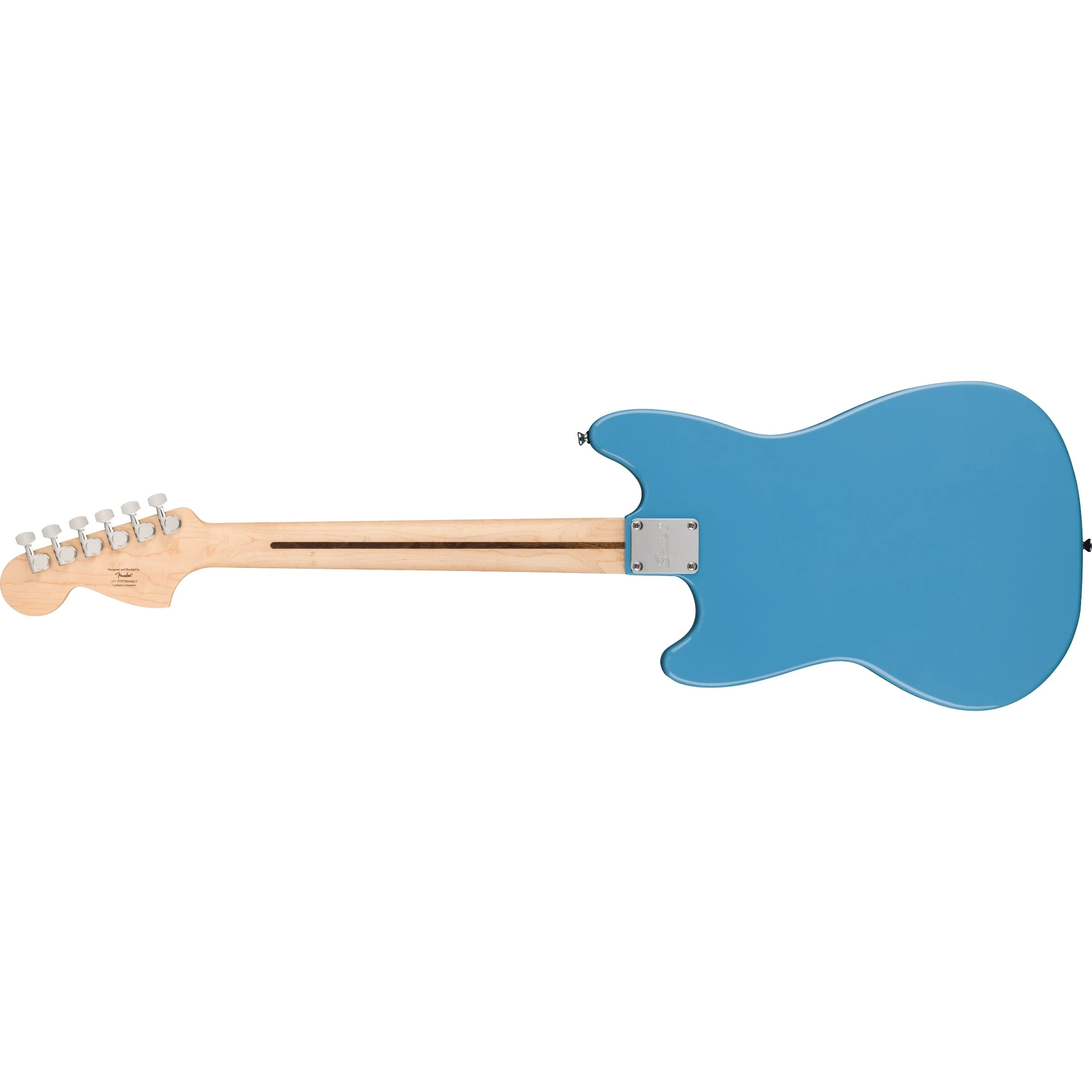 Squier - Squier Sonic™ Mustang® HH - Laurel Fingerboard - Black Pickguard - California Blue 037-3701-526 - Image 2