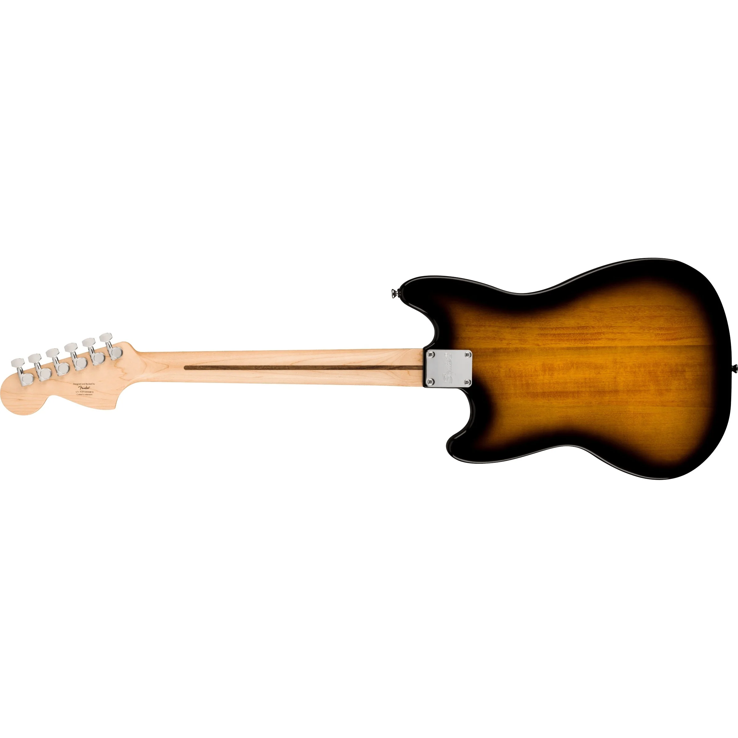Squier - Squier Sonic™ Mustang® - Maple Fingerboard - White Pickguard - 2-Color Sunburst 037-3652-503 - Image 2
