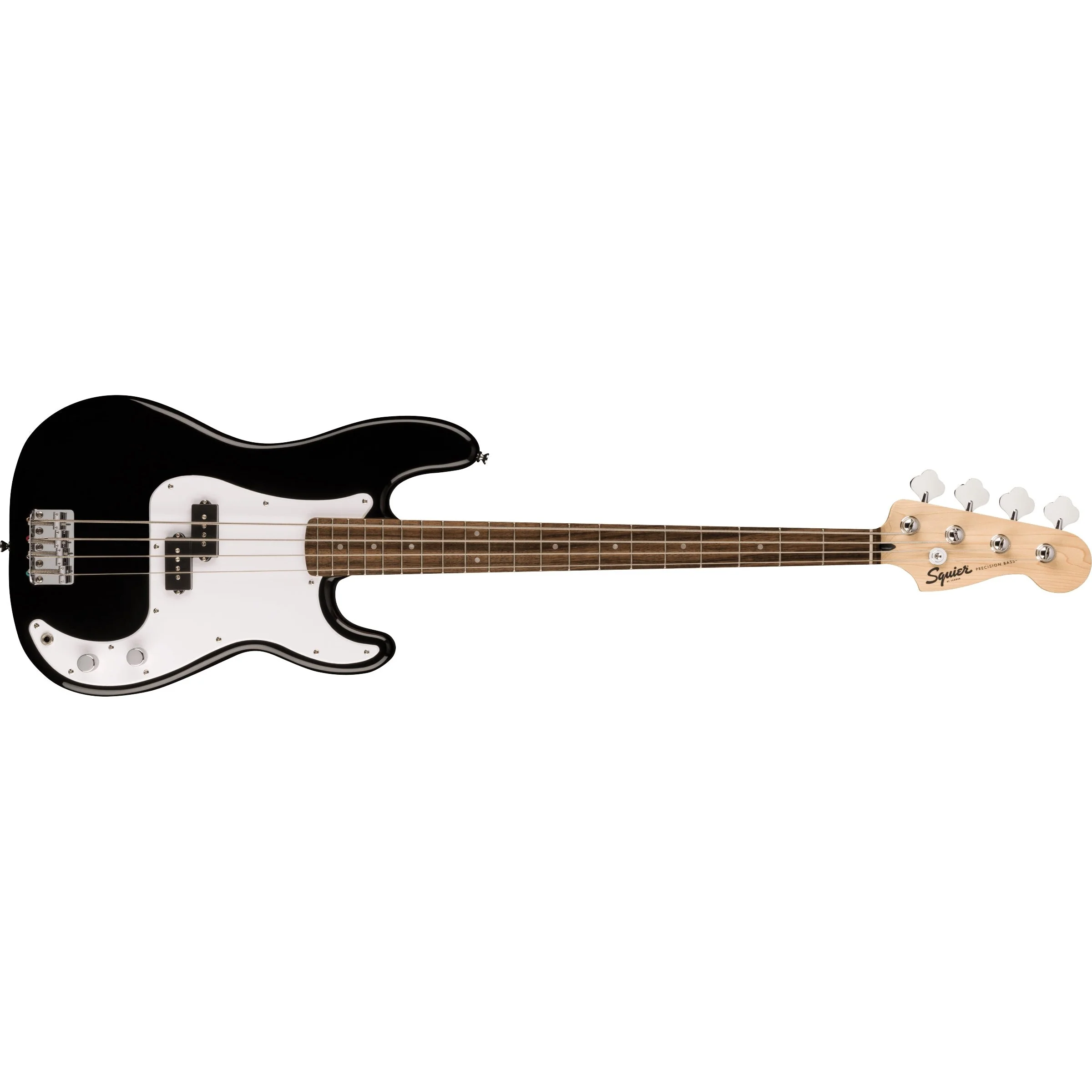 Squier - Squier Sonic™ Precision Bass® - Laurel Fingerboard - White Pickguard - Black 037-3900-506