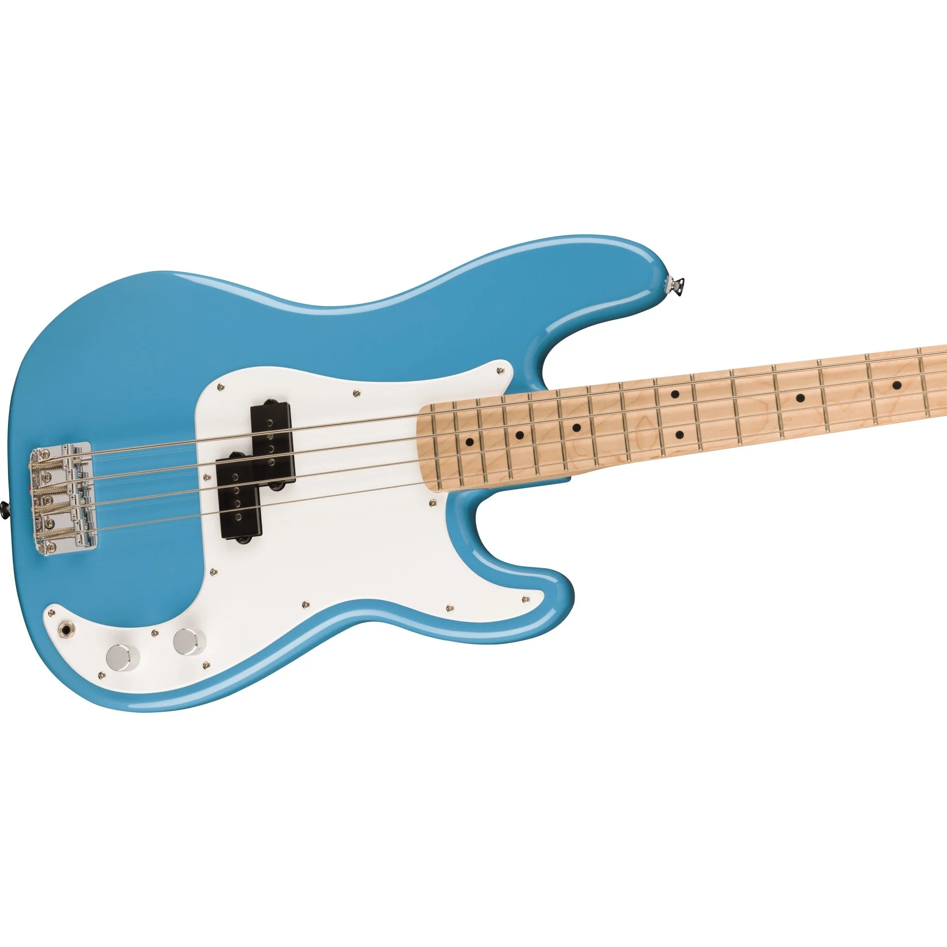 Squier - Squier Sonic™ Precision Bass® - Maple Fingerboard - White Pickguard - California Blue 037-3902-526 - Image 3
