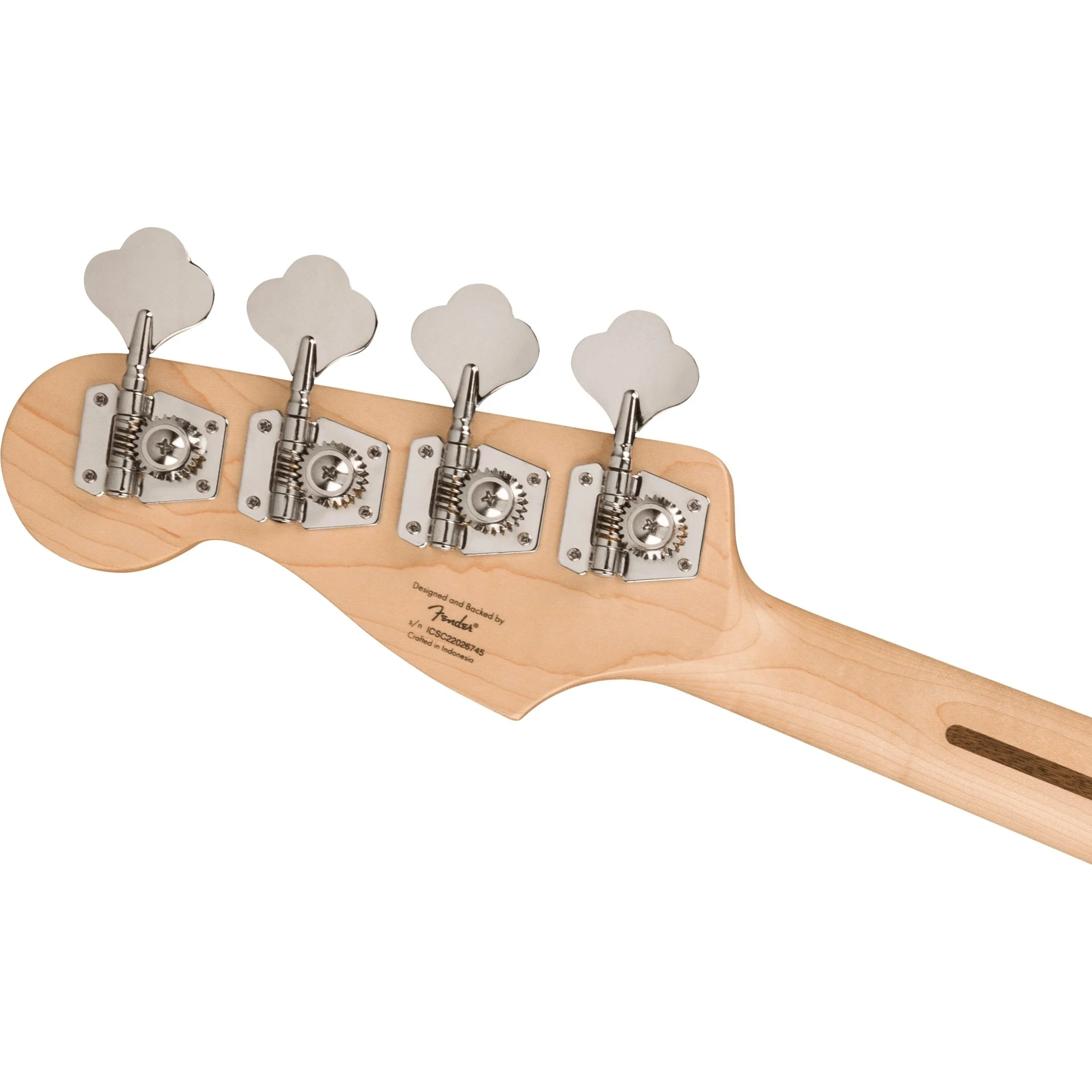 Squier - Squier Sonic™ Precision Bass® - Maple Fingerboard - White Pickguard - California Blue 037-3902-526 - Image 4