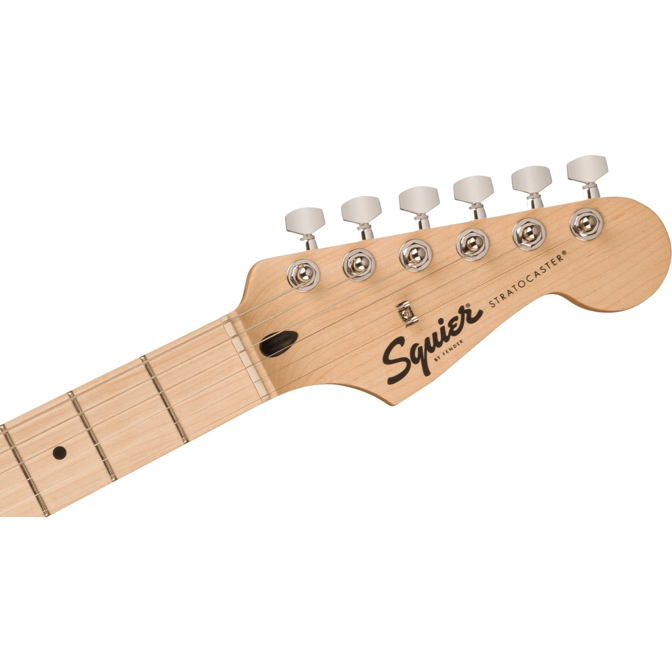 Squier - Squier Sonic™ Stratocaster® HSS - Maple Fingerboard - White Pickguard - Tahitian Coral 037-3202-511 - Image 6