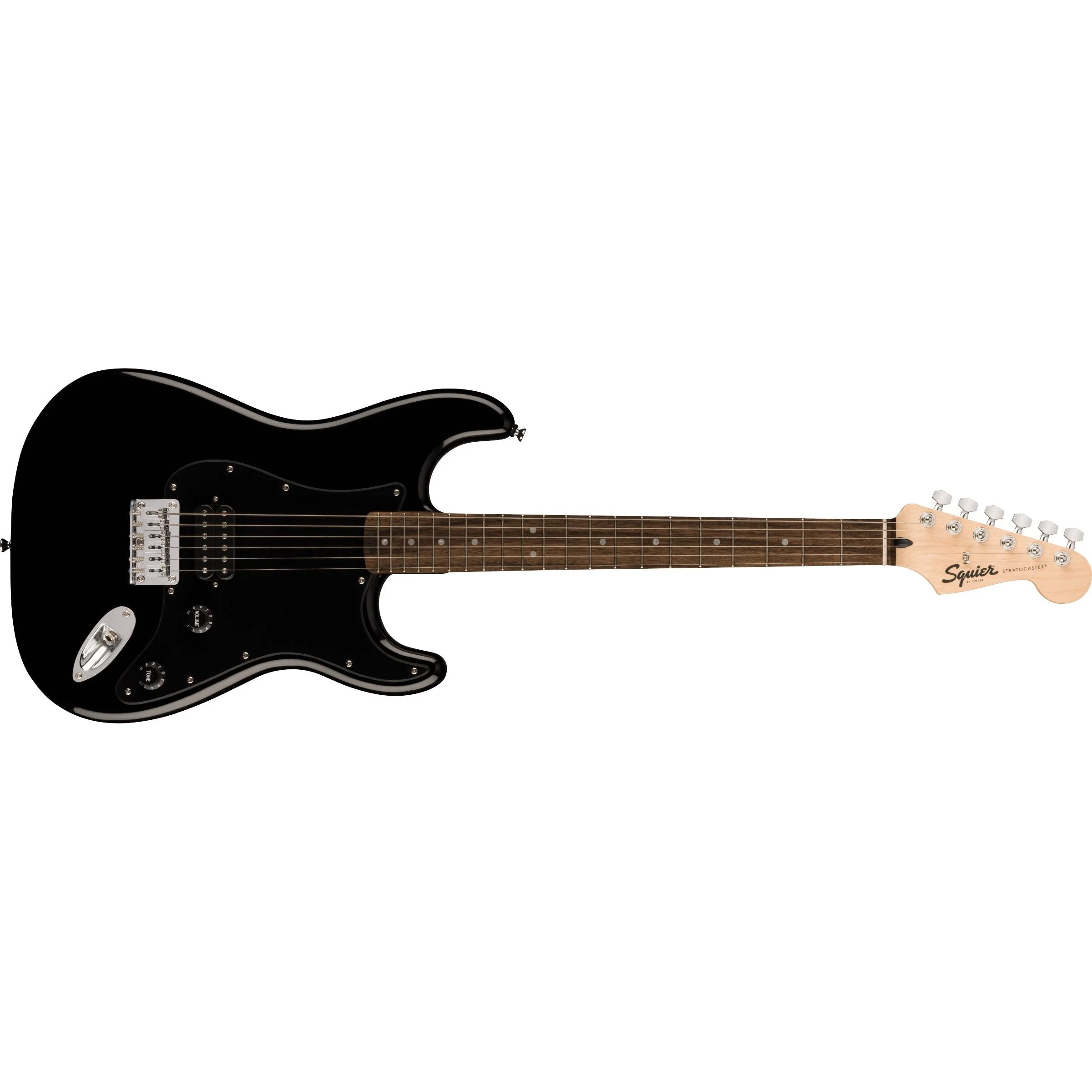 Squier - Squier Sonic™ Stratocaster® HT H - Laurel Fingerboard - Black Pickguard - Black 037-3301-506