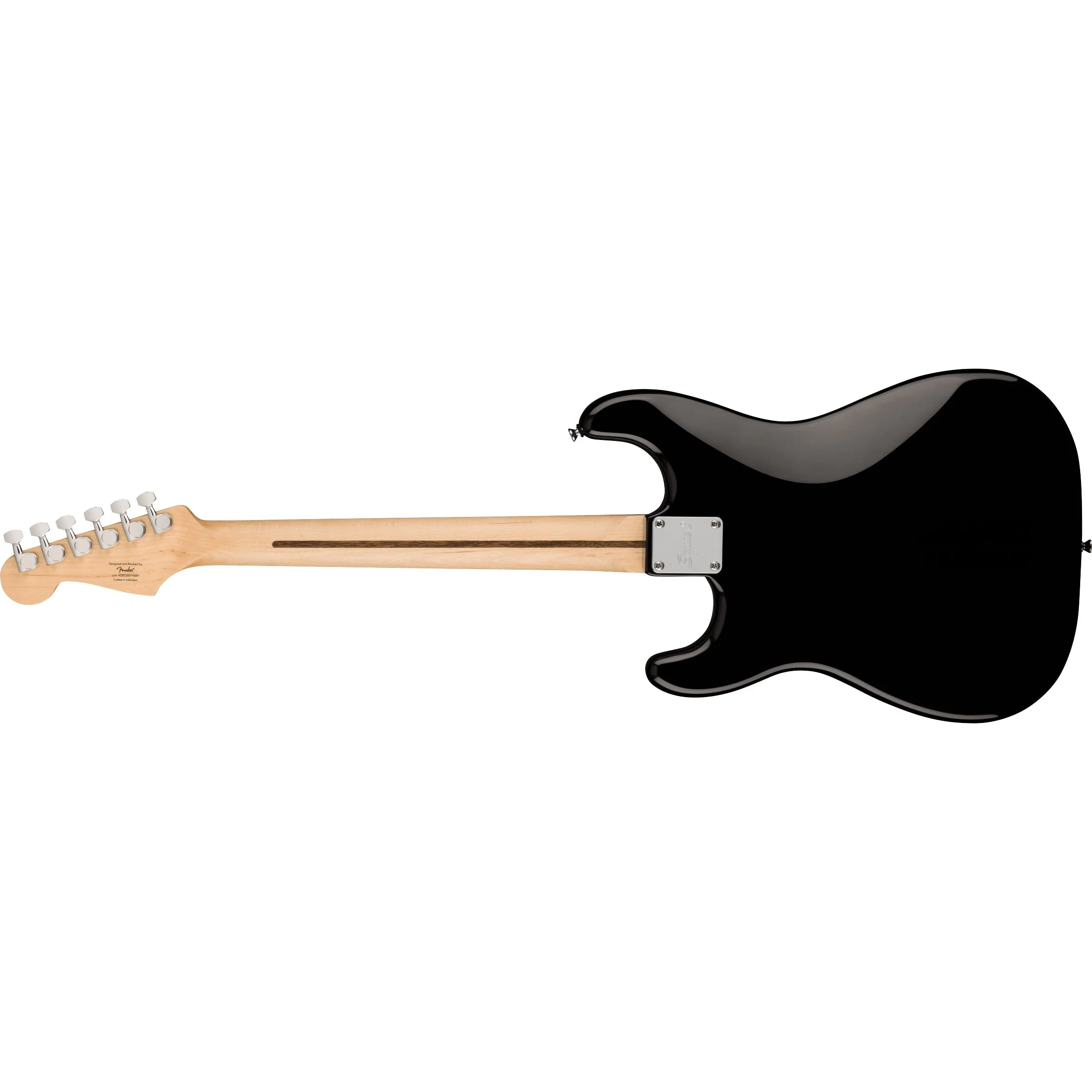 Squier - Squier Sonic™ Stratocaster® HT H - Laurel Fingerboard - Black Pickguard - Black 037-3301-506 - Image 2