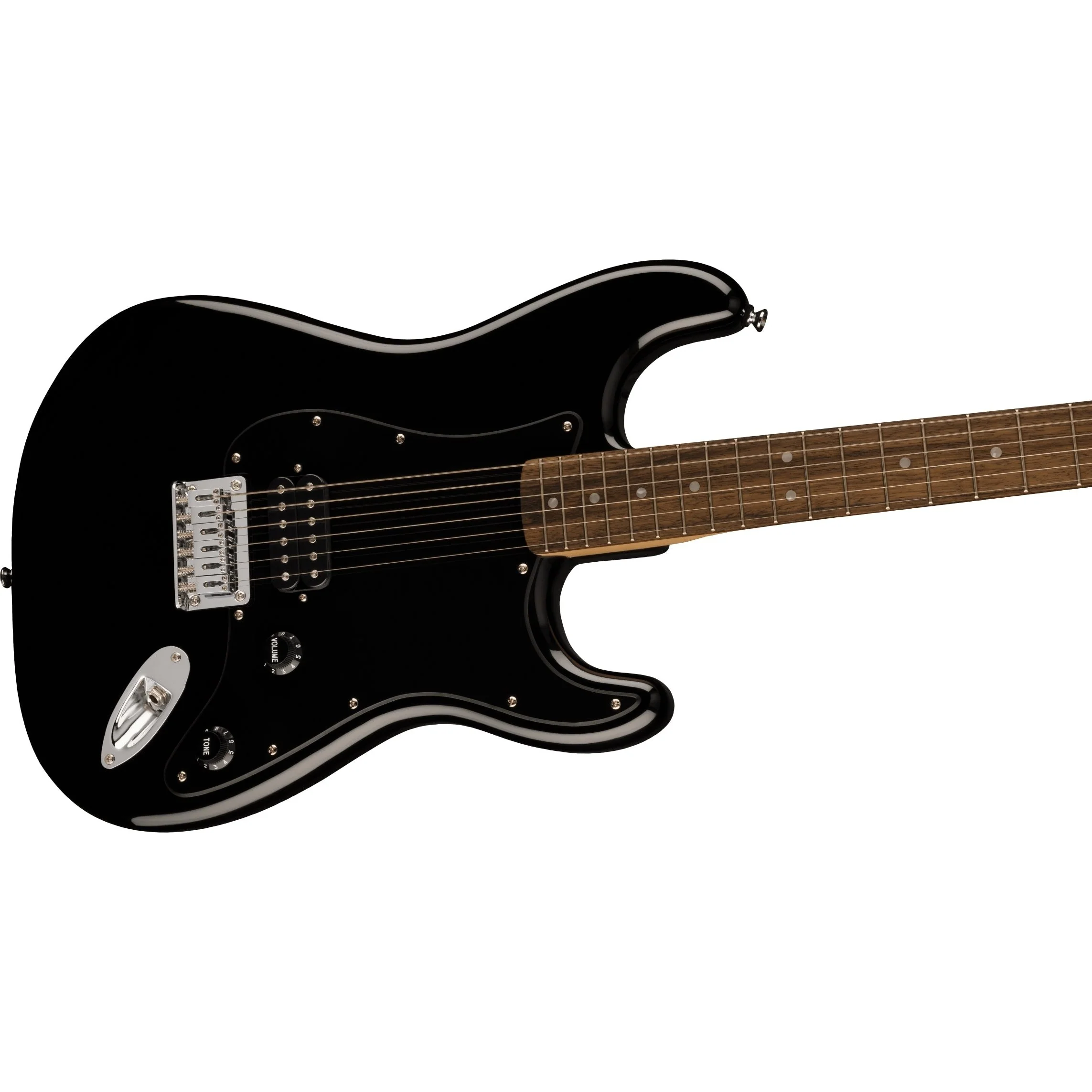 Squier - Squier Sonic™ Stratocaster® HT H - Laurel Fingerboard - Black Pickguard - Black 037-3301-506 - Image 3