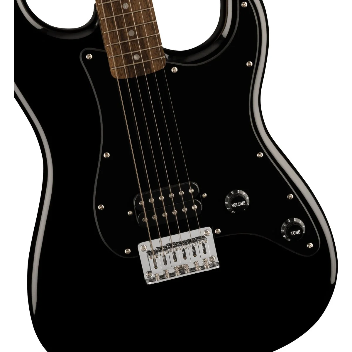 Squier - Squier Sonic™ Stratocaster® HT H - Laurel Fingerboard - Black Pickguard - Black 037-3301-506 - Image 4
