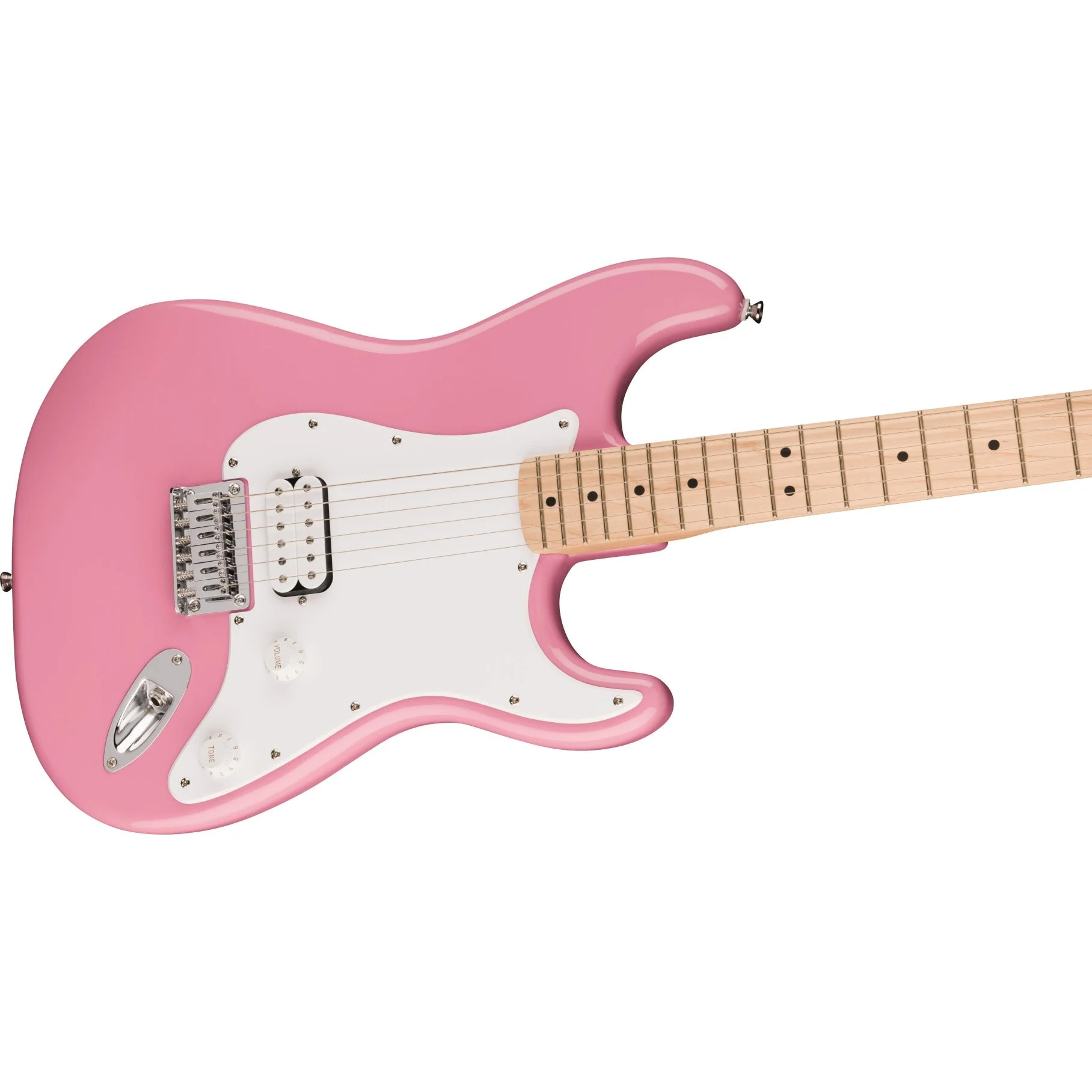 Squier - Squier Sonic™ Stratocaster® HT H - Maple Fingerboard - White Pickguard - Flash Pink 037-3302-555 - Image 3