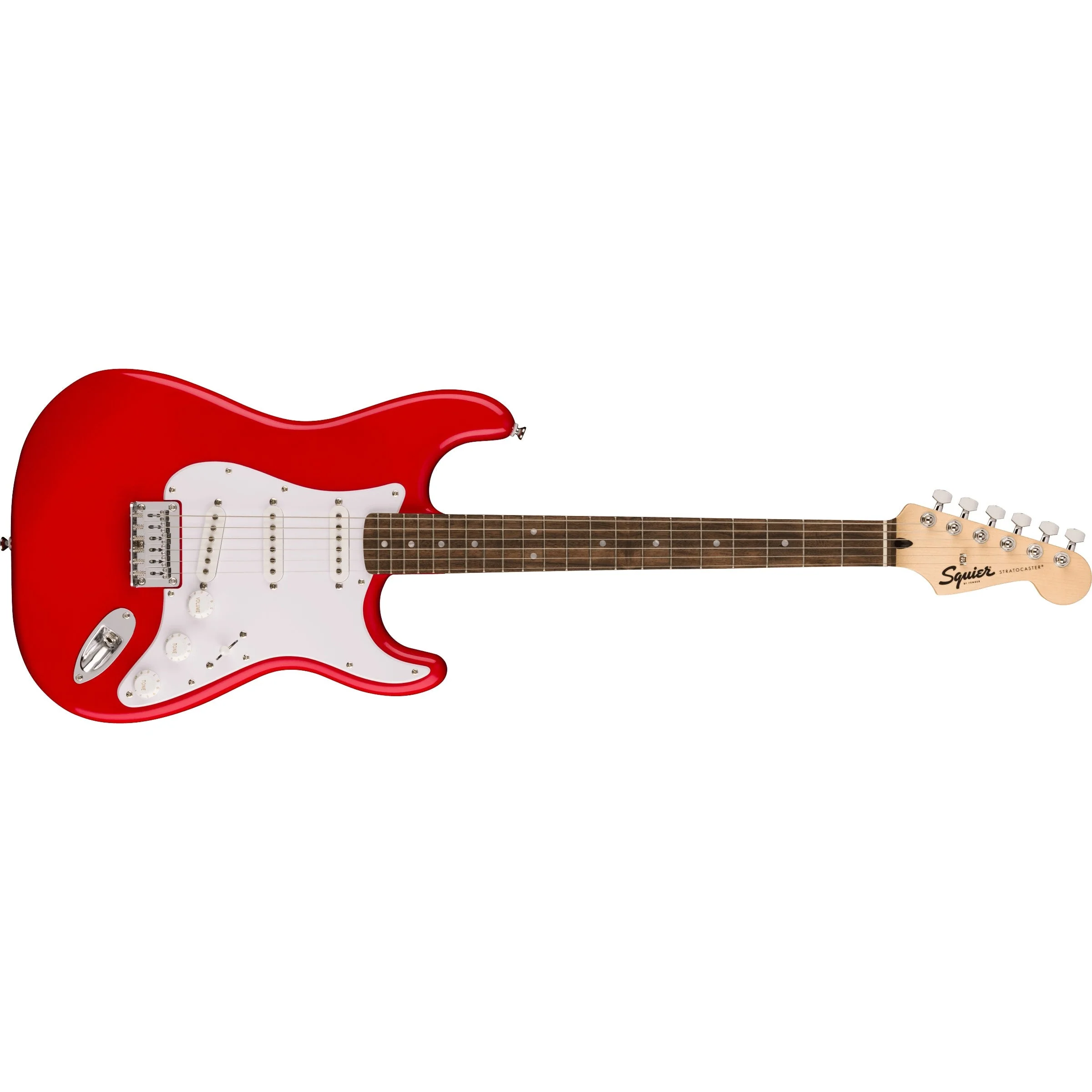 Squier - Squier Sonic™ Stratocaster® HT - Laurel Fingerboard - White Pickguard - Torino Red 037-3250-558