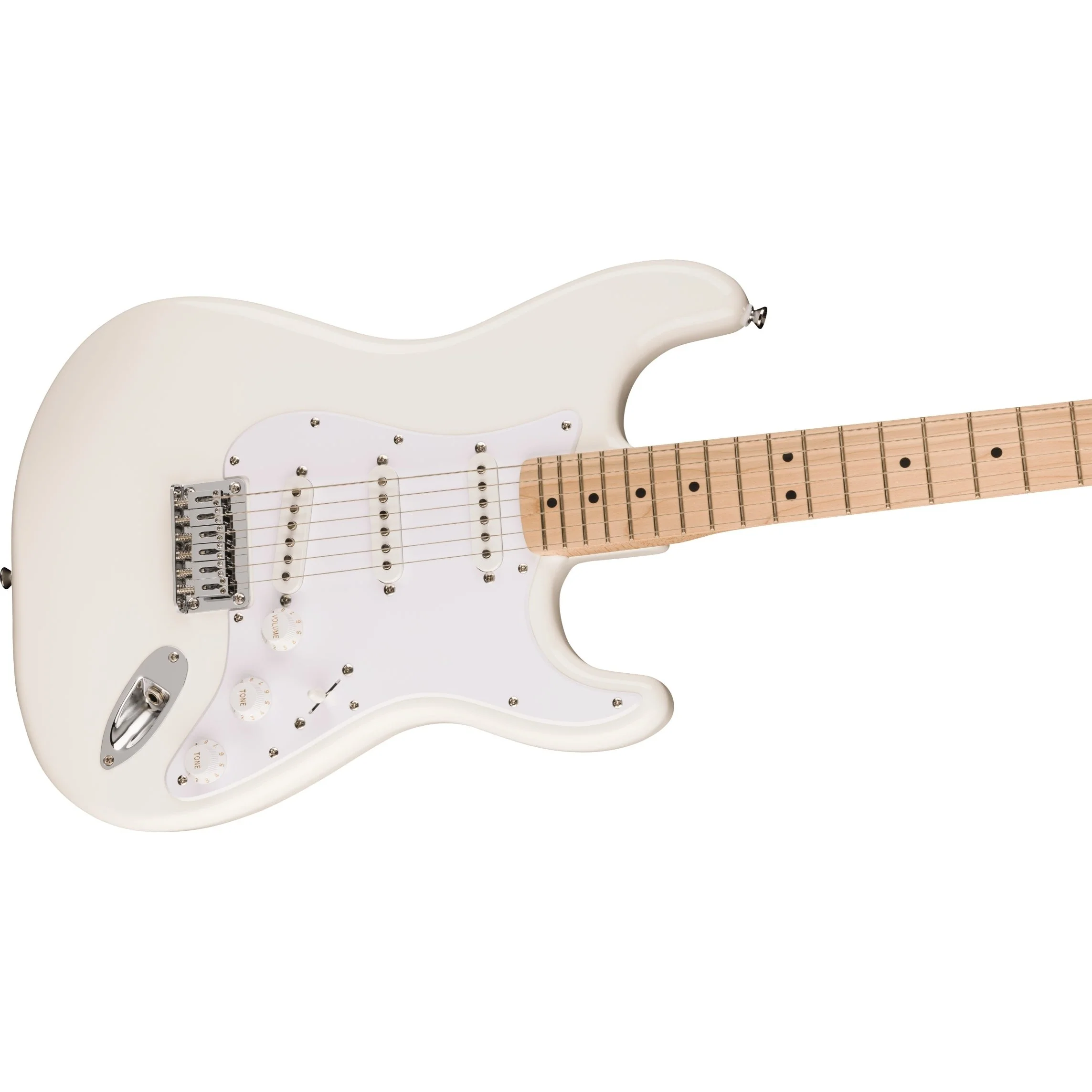 Squier - Squier Sonic™ Stratocaster® HT - Maple Fingerboard - White Pickguard - Arctic White 037-3252-580 - Image 3