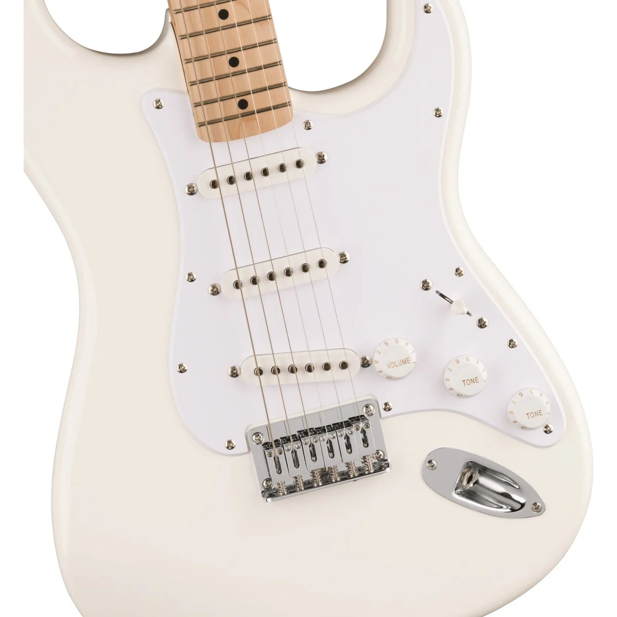 Squier - Squier Sonic™ Stratocaster® HT - Maple Fingerboard - White Pickguard - Arctic White 037-3252-580 - Image 4