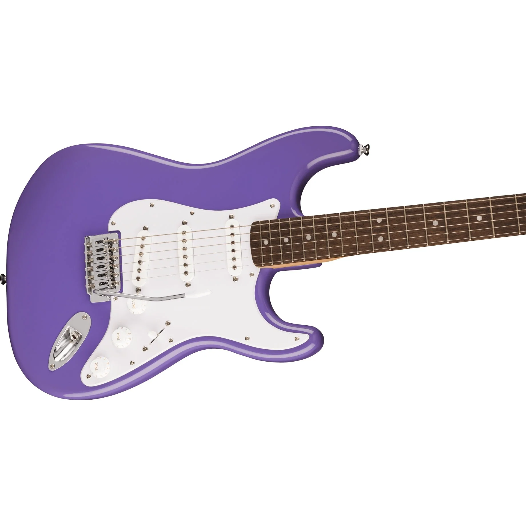 Squier - Squier Sonic™ Stratocaster® - Laurel Fingerboard - White Pickguard - Ultraviolet 037-3150-517 - Image 3