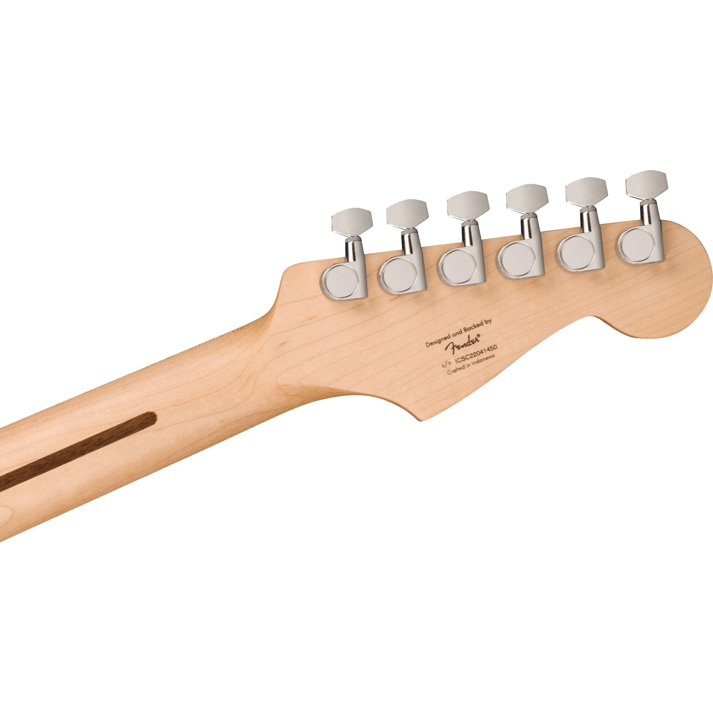 Squier - Squier Sonic™ Stratocaster® Left-Handed - Maple Fingerboard - White Pickguard - Black 037-3162-506 - Image 4