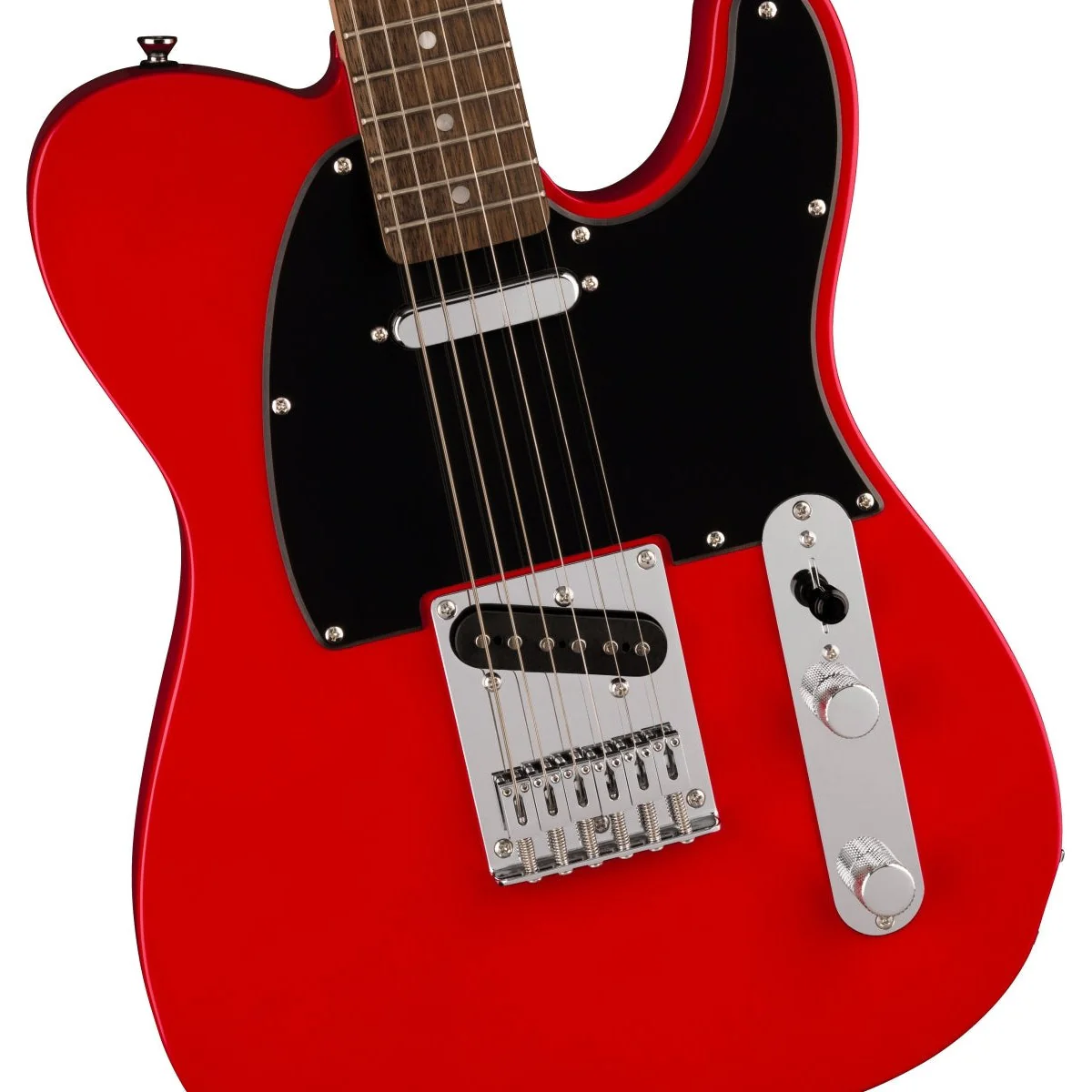Squier - Squier Sonic™ Telecaster® - Laurel Fingerboard - Black Pickguard - Torino Red 037-3451-558 - Image 4
