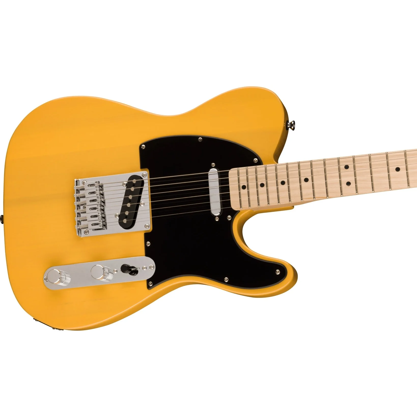 Squier - Squier Sonic™ Telecaster® - Maple Fingerboard - Black Pickguard - Butterscotch Blonde 037-3453-550 - Image 3