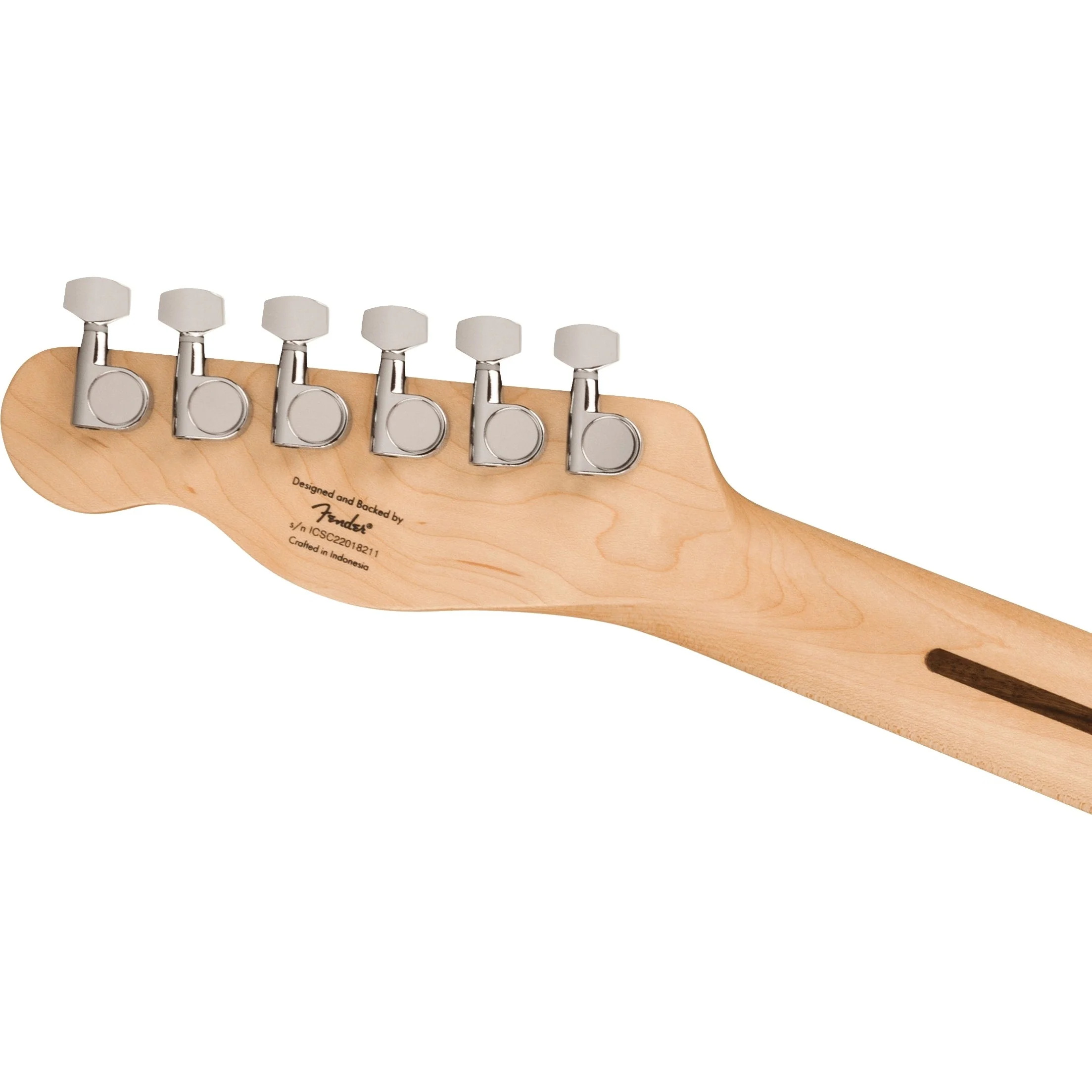 Squier - Squier Sonic™ Telecaster® - Maple Fingerboard - Black Pickguard - Butterscotch Blonde 037-3453-550 - Image 5