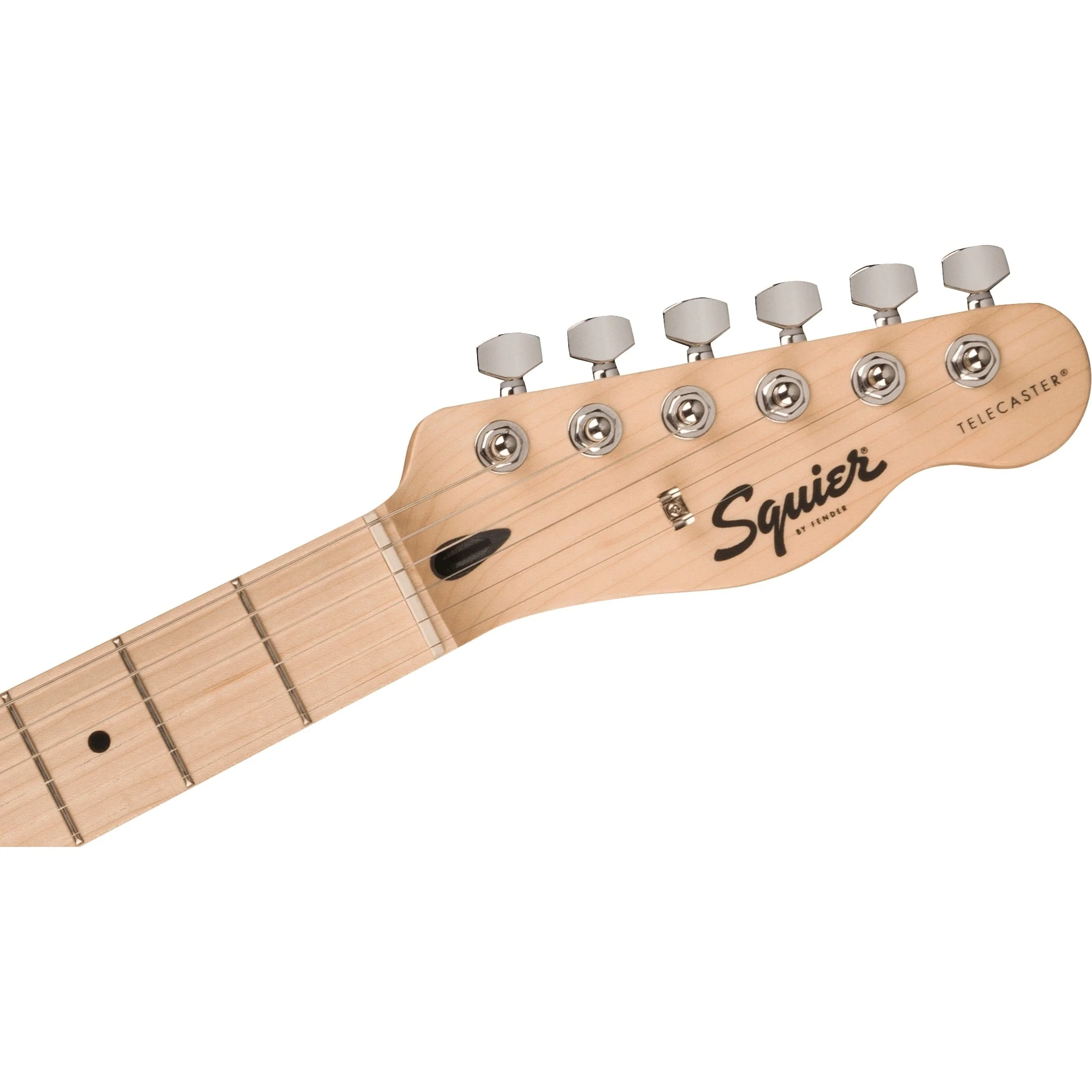 Squier - Squier Sonic™ Telecaster® - Maple Fingerboard - White Pickguard - Black 037-3452-506 - Image 6