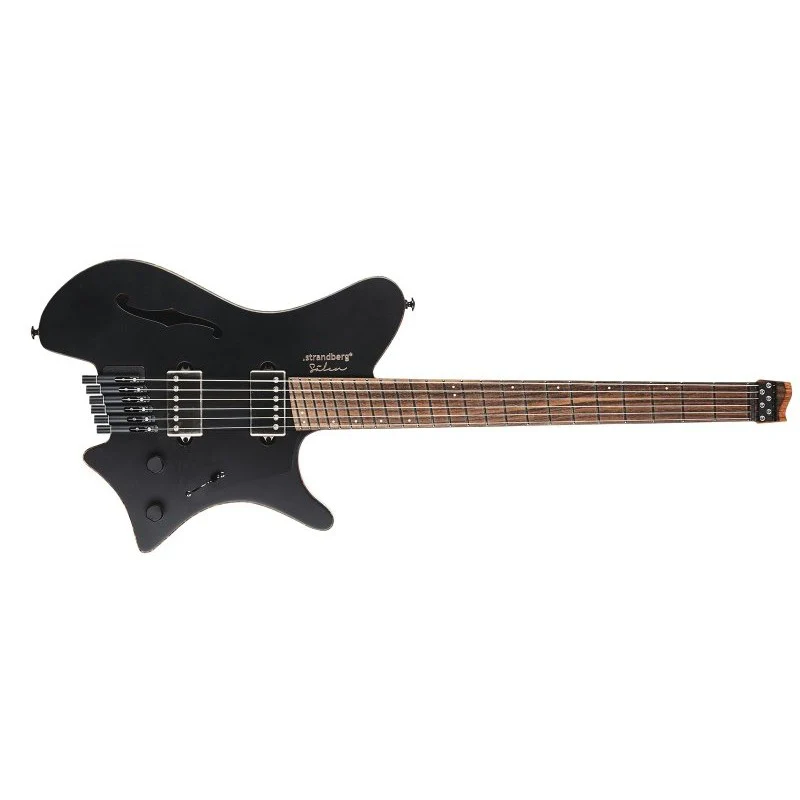 Strandberg - Salen Jazz NX 6 Electric Guitar - Black - SL6CT-23J-R-M-BK