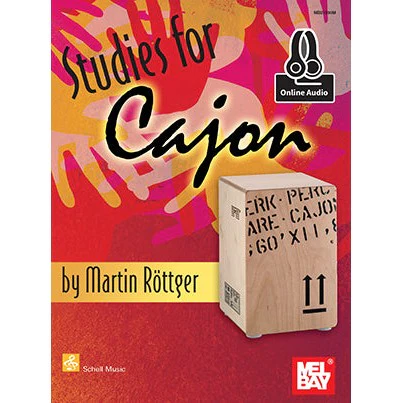 Studies for Cajon (Book + Online Audio)