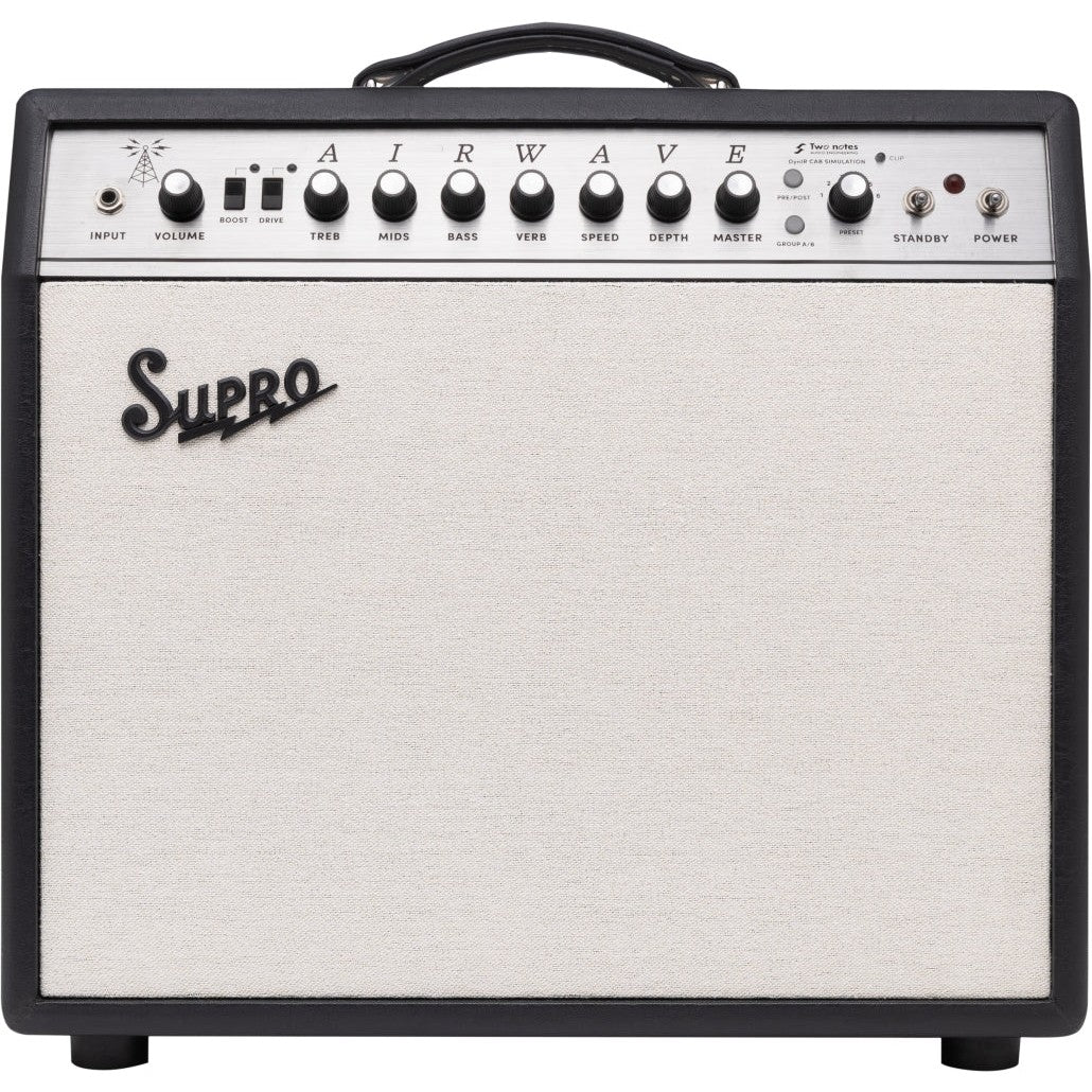 Supro - Airwave 1x12 - 25-watt - On-Board Cab Sims - 1825R