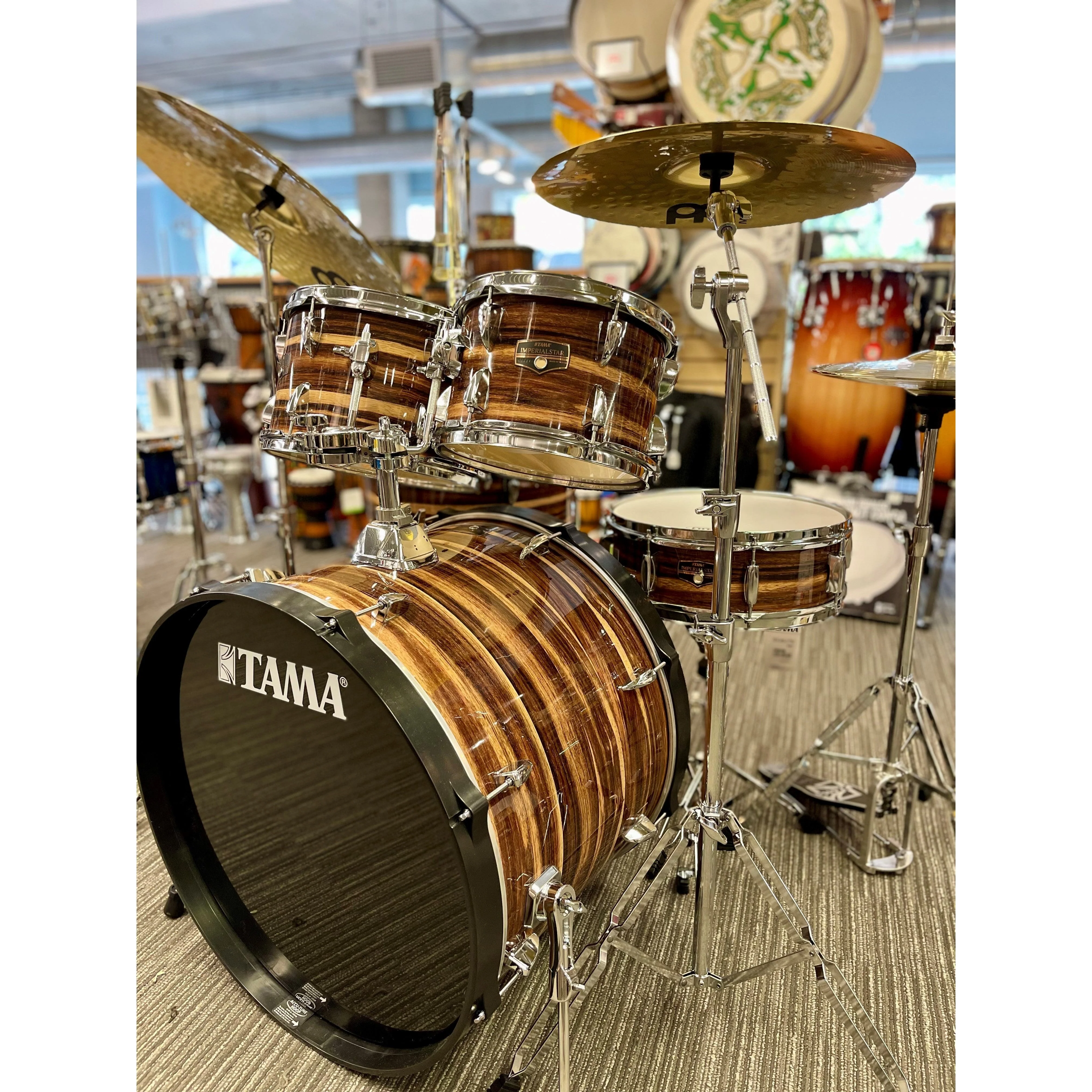 Tama - Imperialstar 5-Piece Kit Coffee Teak Wrap IE52-CTW - Image 2