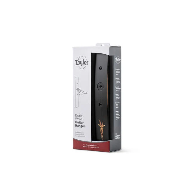 Taylor - Bouquet Guitar Hanger Ebony Wood Inlay 70193 - Image 2