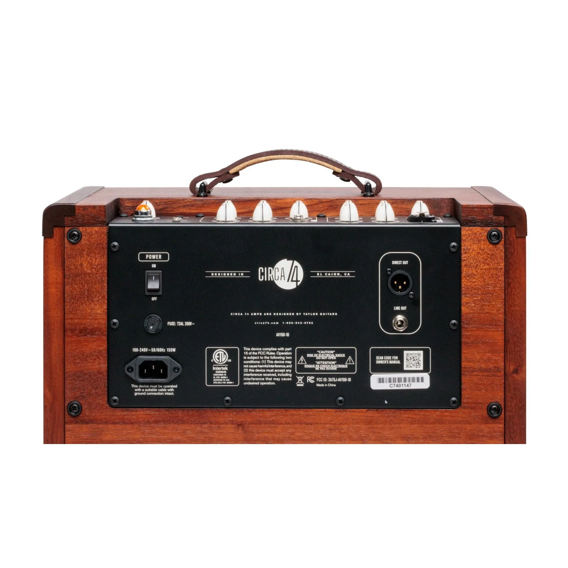 Taylor Guitars - Circa 74 Amp - Mahogany - Image 3