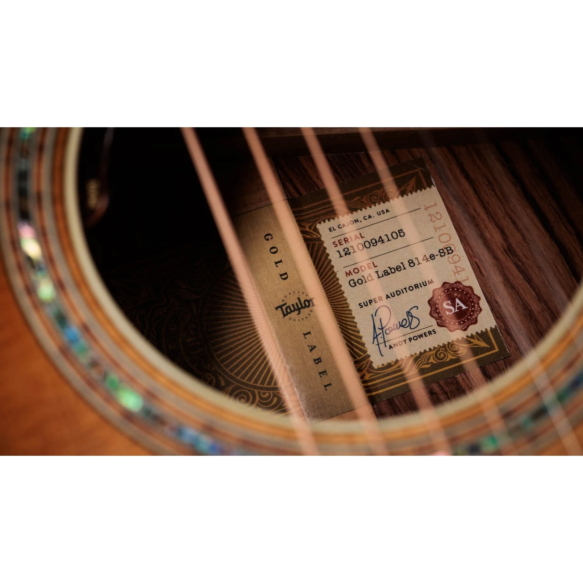 Taylor Guitars - Gold Label 814e SB - Image 6