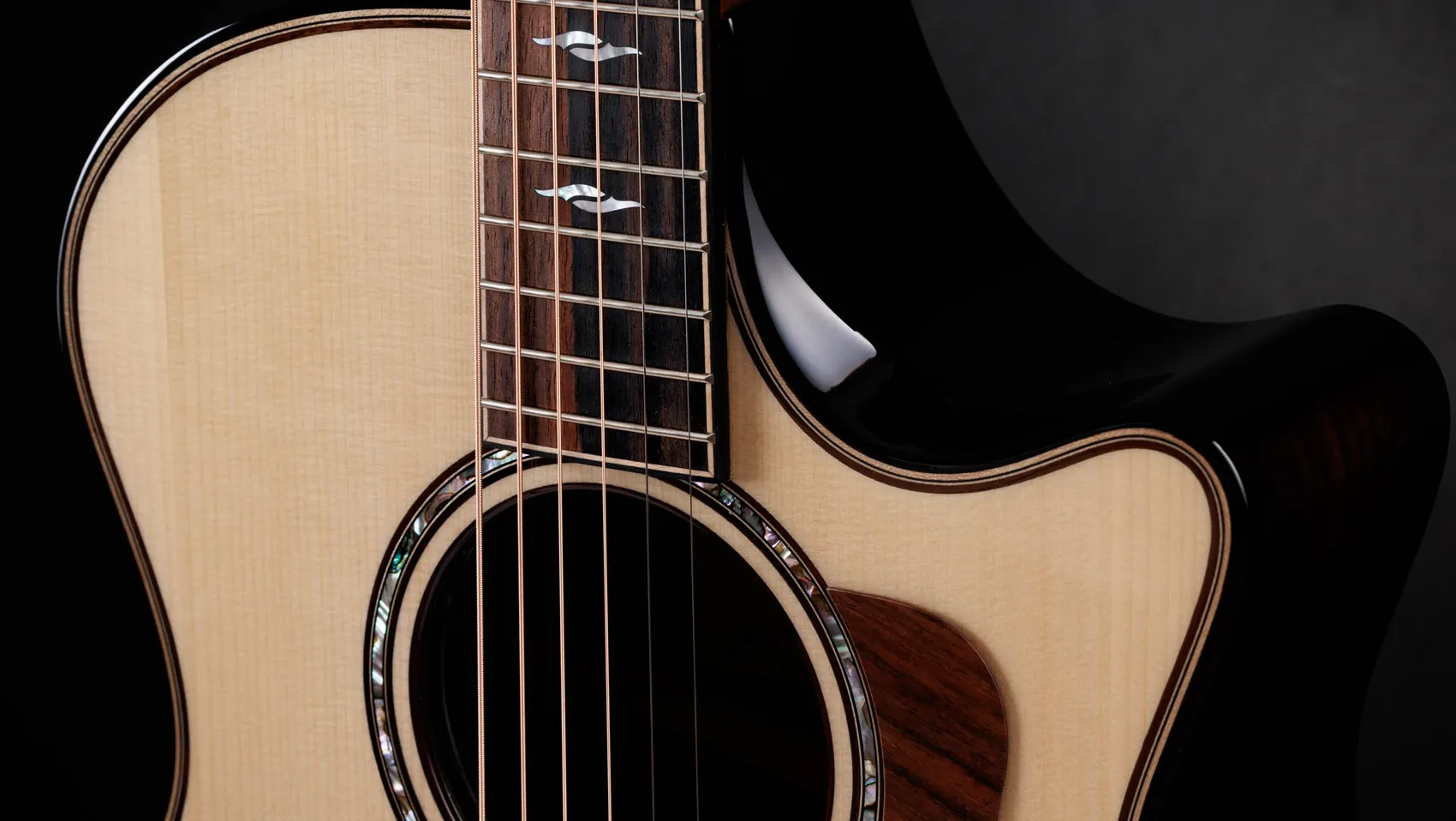 Taylor Guitars - Next Generation Builder's Edition 814ce Acoustic Guitar - Indian Rosewood / Adirondack Spruce - Image 3