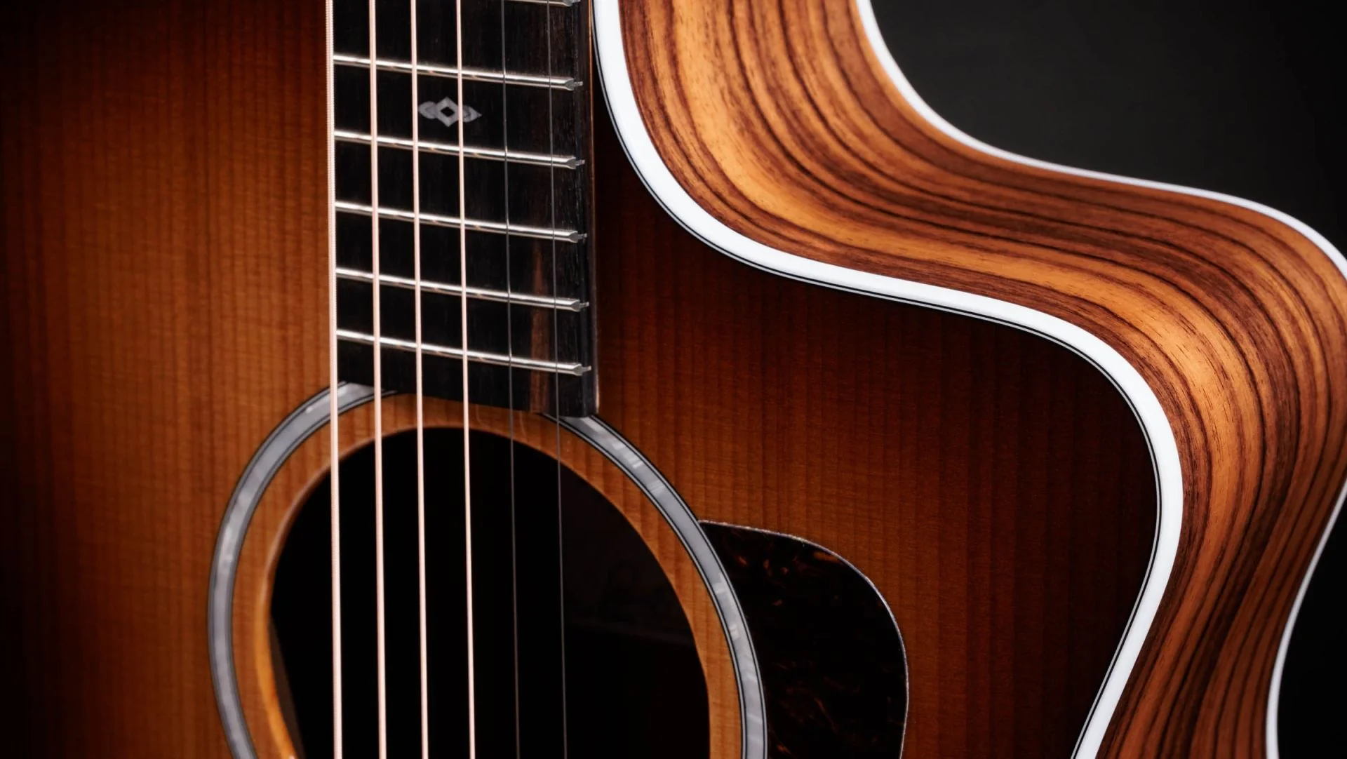 Taylor Guitars - Sunset Blvd 214ce DLX SEB - Image 3