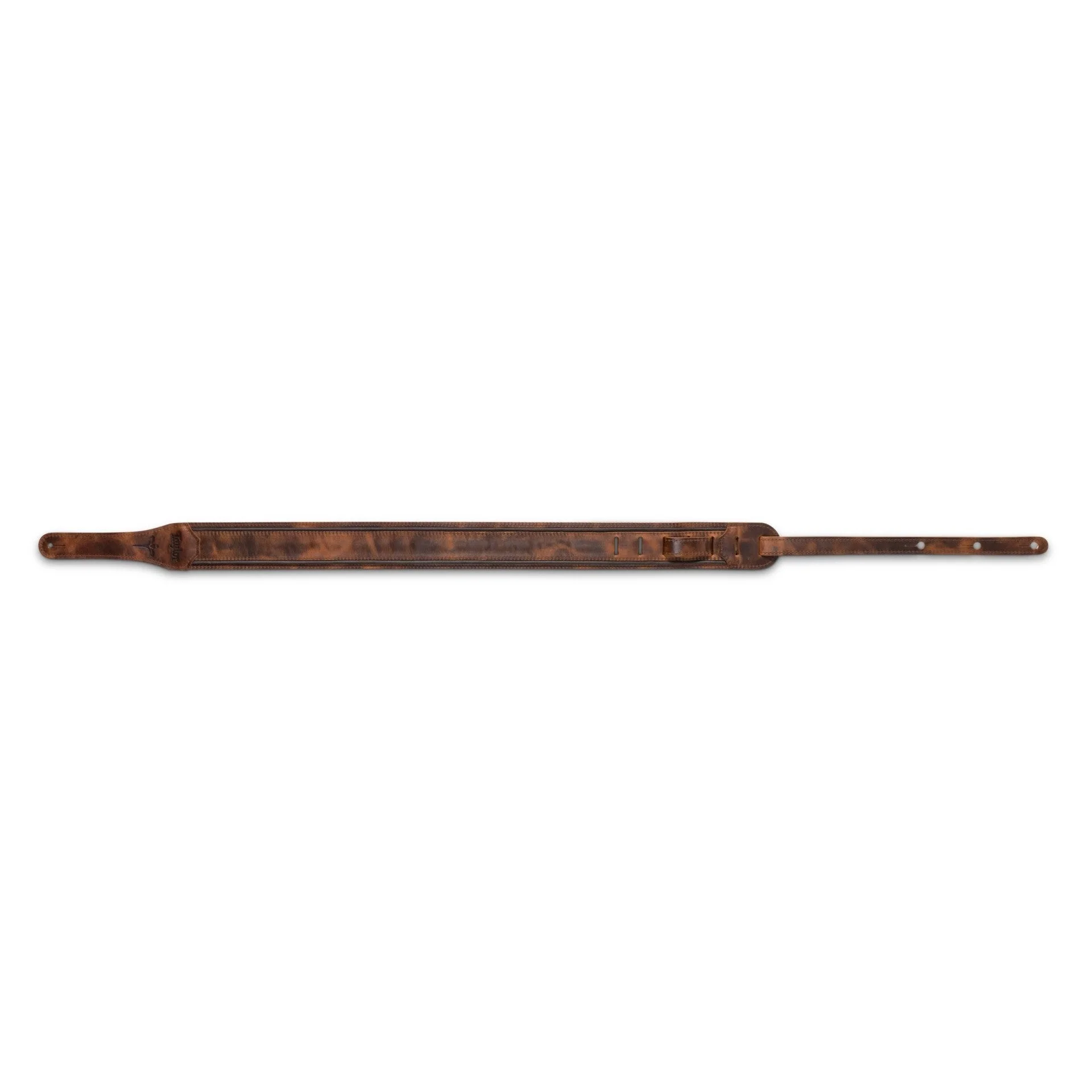 Taylor - Taylor Fountain Strap - Leather - 2.5" - Weathered Brn - Weathered brown - 4125-25 - Image 5