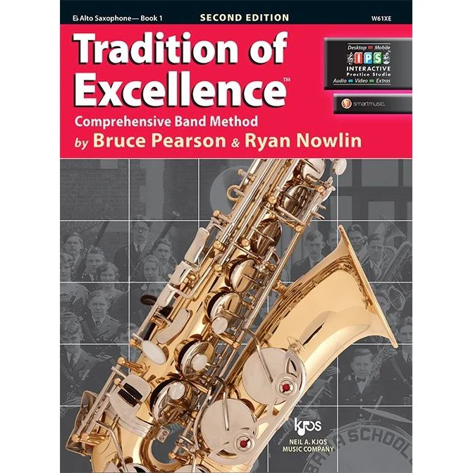 Tradition of Excellence Book 1 - Eb Alto Saxophone
