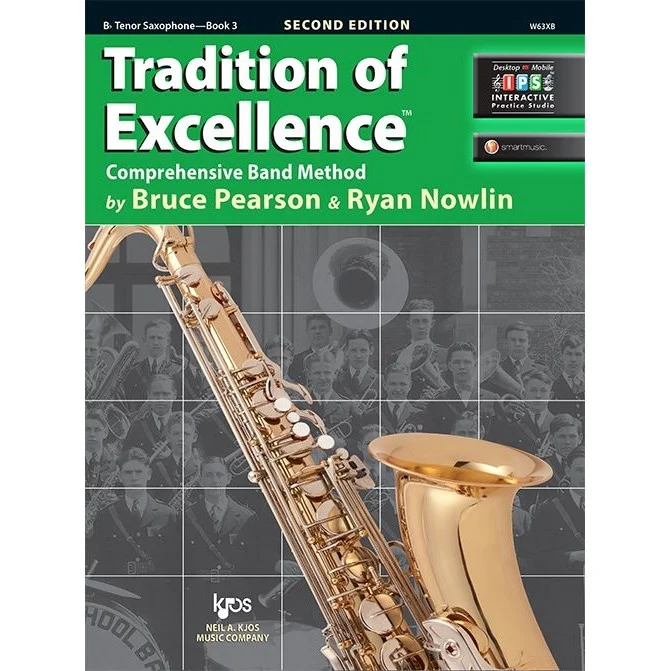 Tradition of Excellence Book 3 - Bb Tenor Saxophone