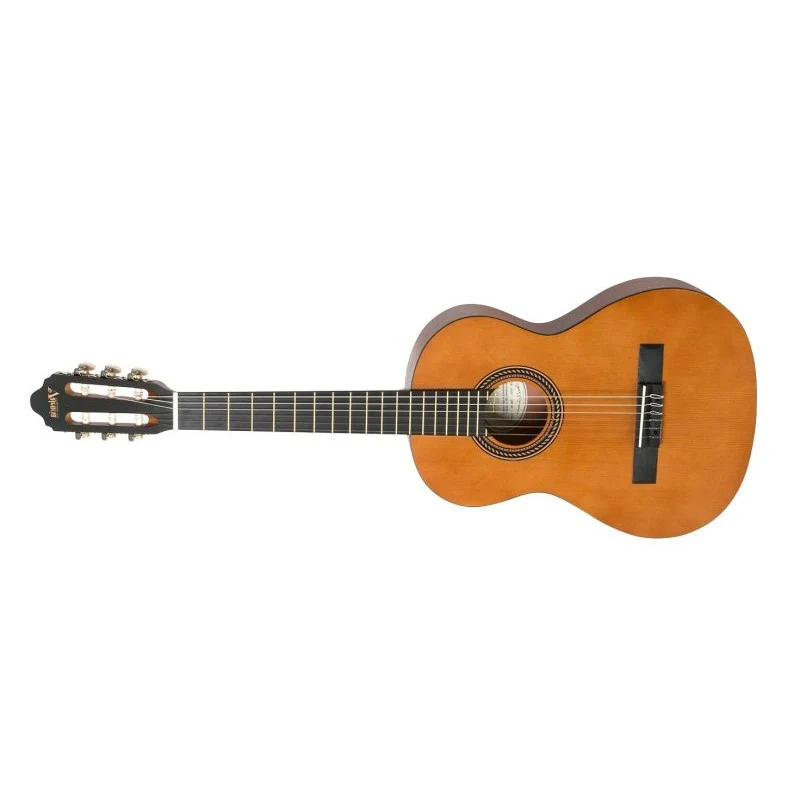 Valencia - 200 Series 3/4 Size Left-Handed Classical Guitar - Antique Natural Satin - VC203L