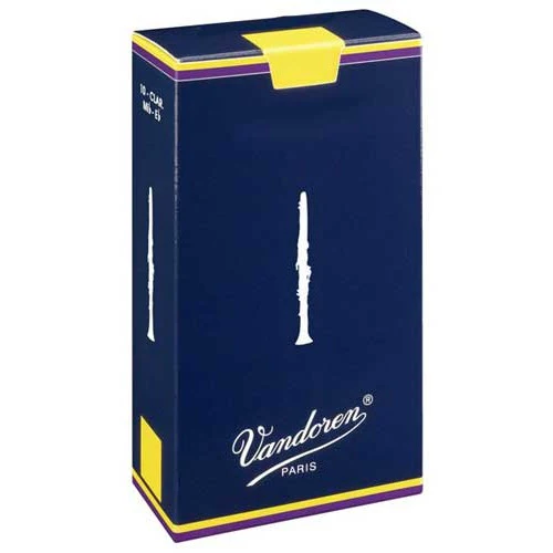 VANDOREN REEDS CLARINET TRAD # 4   2-PACK