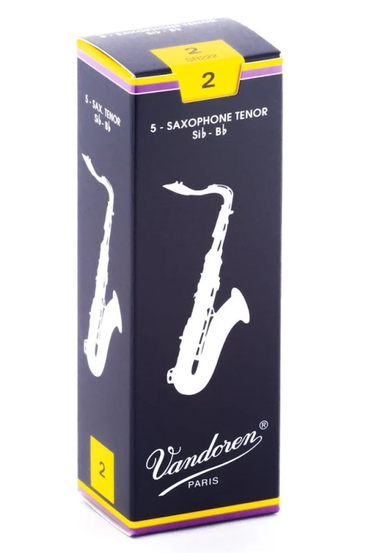 Vandoren - Traditional 2 Tenor Sax Reeds Box of 5 SR222
