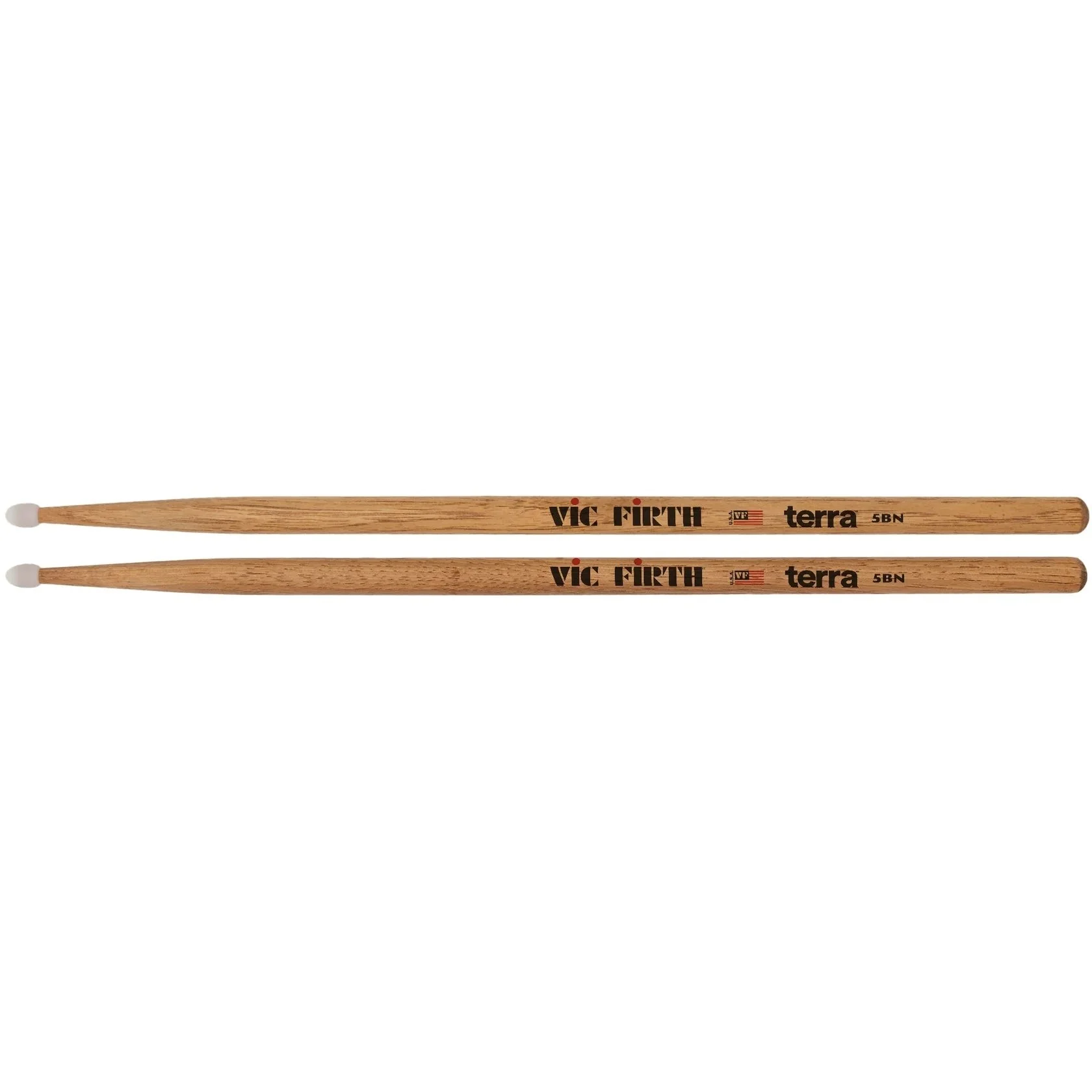Vic Firth - American Classic® 5BTN Terra Series Drumsticks, Nylon Tip 5BTN