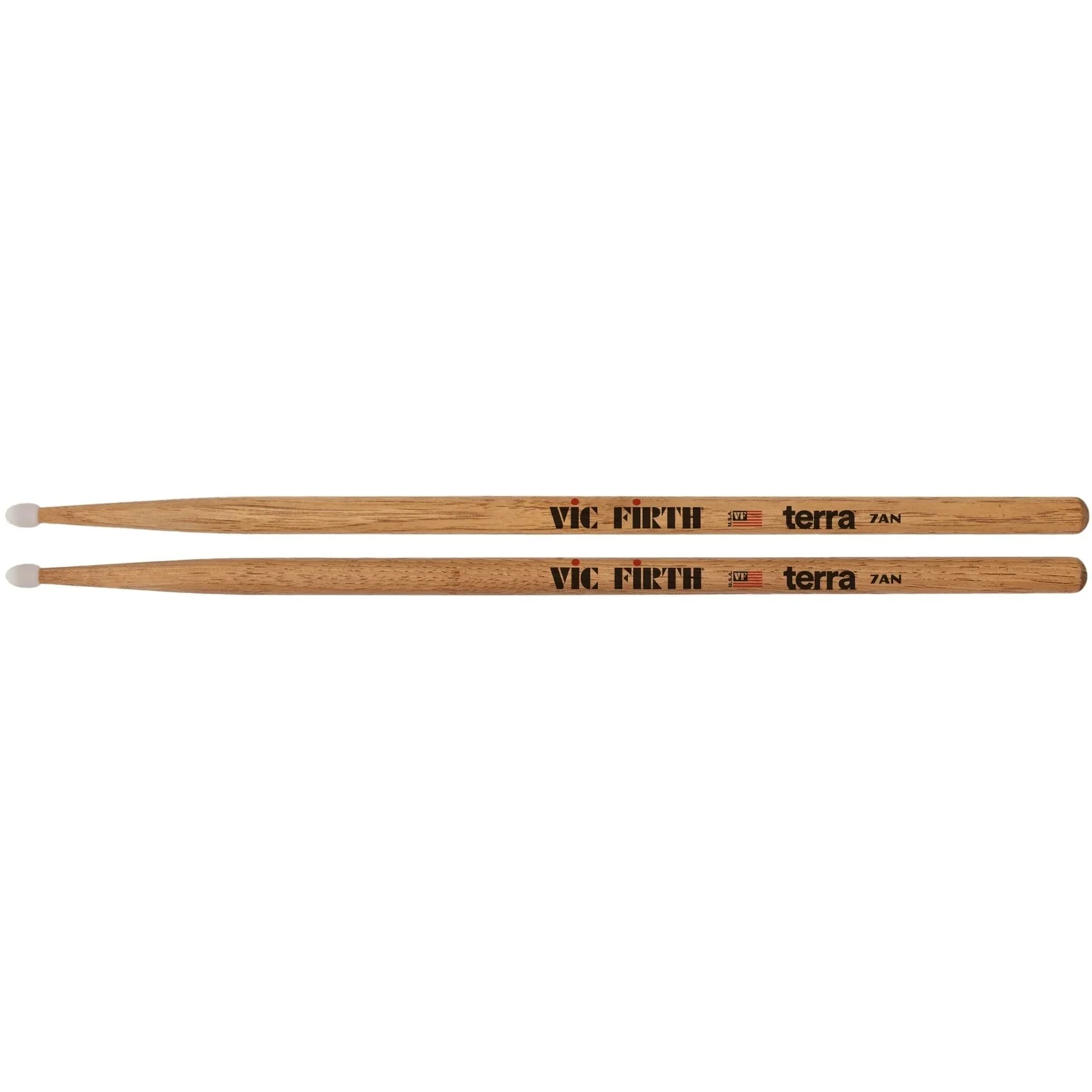 Vic Firth - American Classic® 7ATN Terra Series Drumsticks, Nylon Tip 7ATN