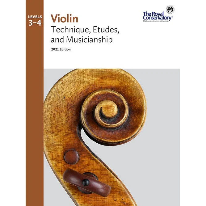 Violin Technique, Etudes, and Musicianship 3-4, 2021 Edition