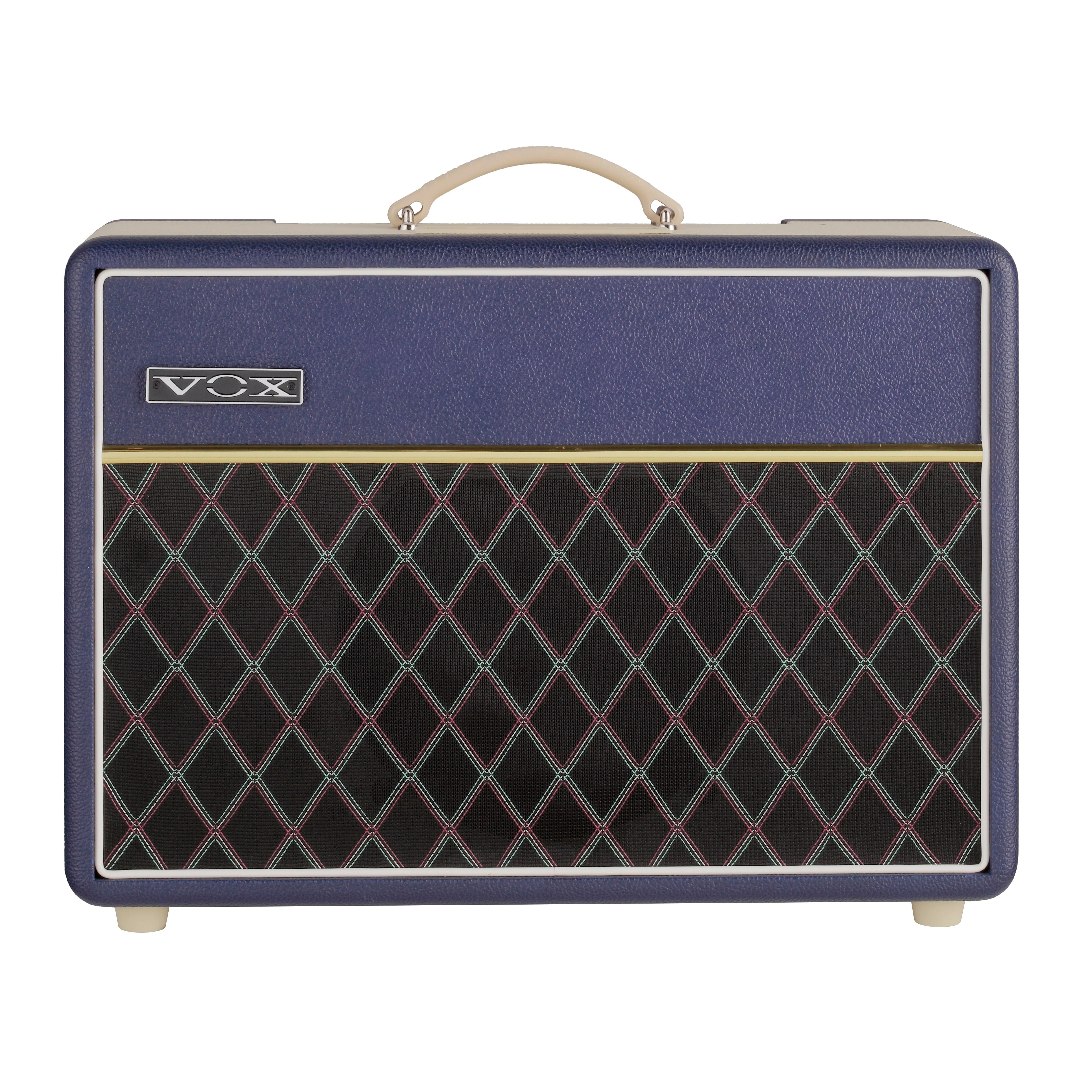 Vox - Limited Edition Custom 1x10'' 10-Watt Tube Combo Amp - Blue & Cream - AC10C1TTBC