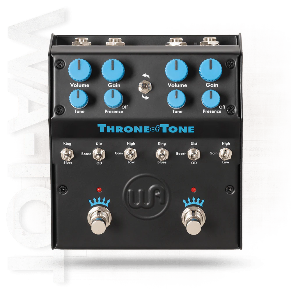 Warm Audio - Throne of Tone - Dual-Sided British-Amp-Inspired Overdrive Pedal - WA-TOT