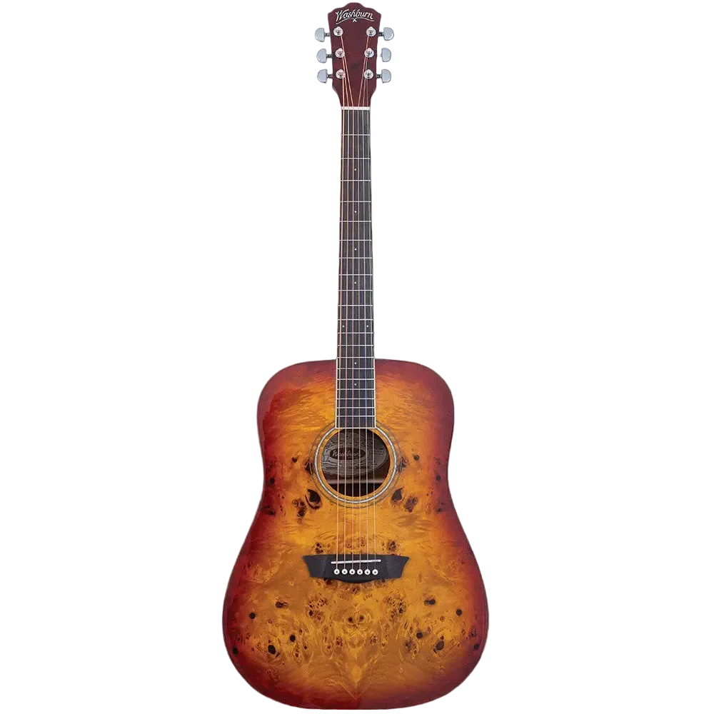 Washburn - Deep Forest Burl D  -  Amber Fade - DFBDA