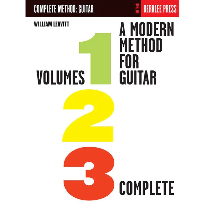 William Leavitt - A Modern Method for Guitar - Volumes 1, 2, 3 Complete